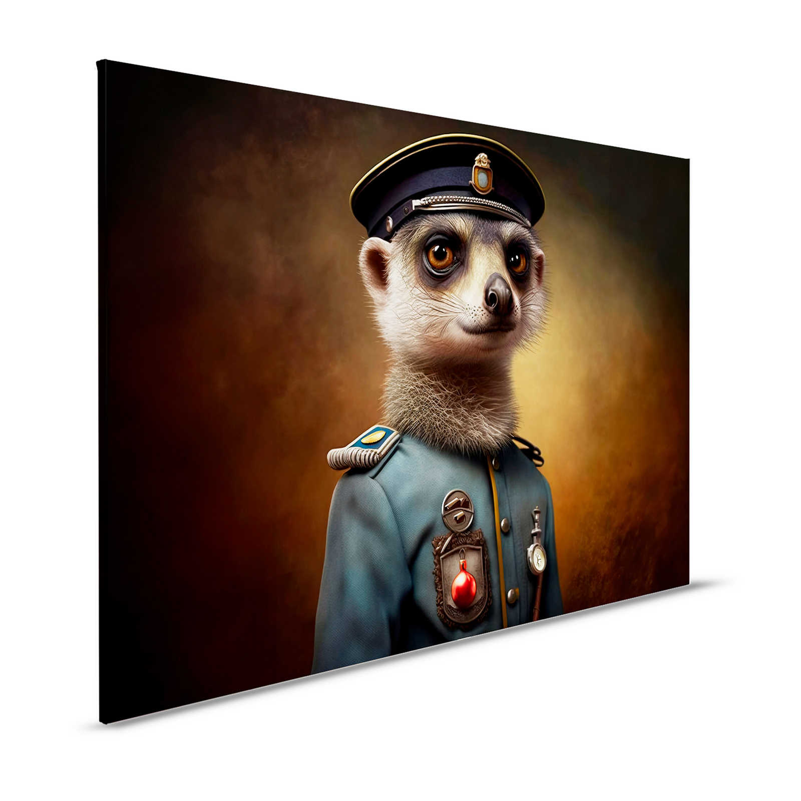         KI-Leinwandbild »strict meerkat« – 120 cm x 80 cm
    
