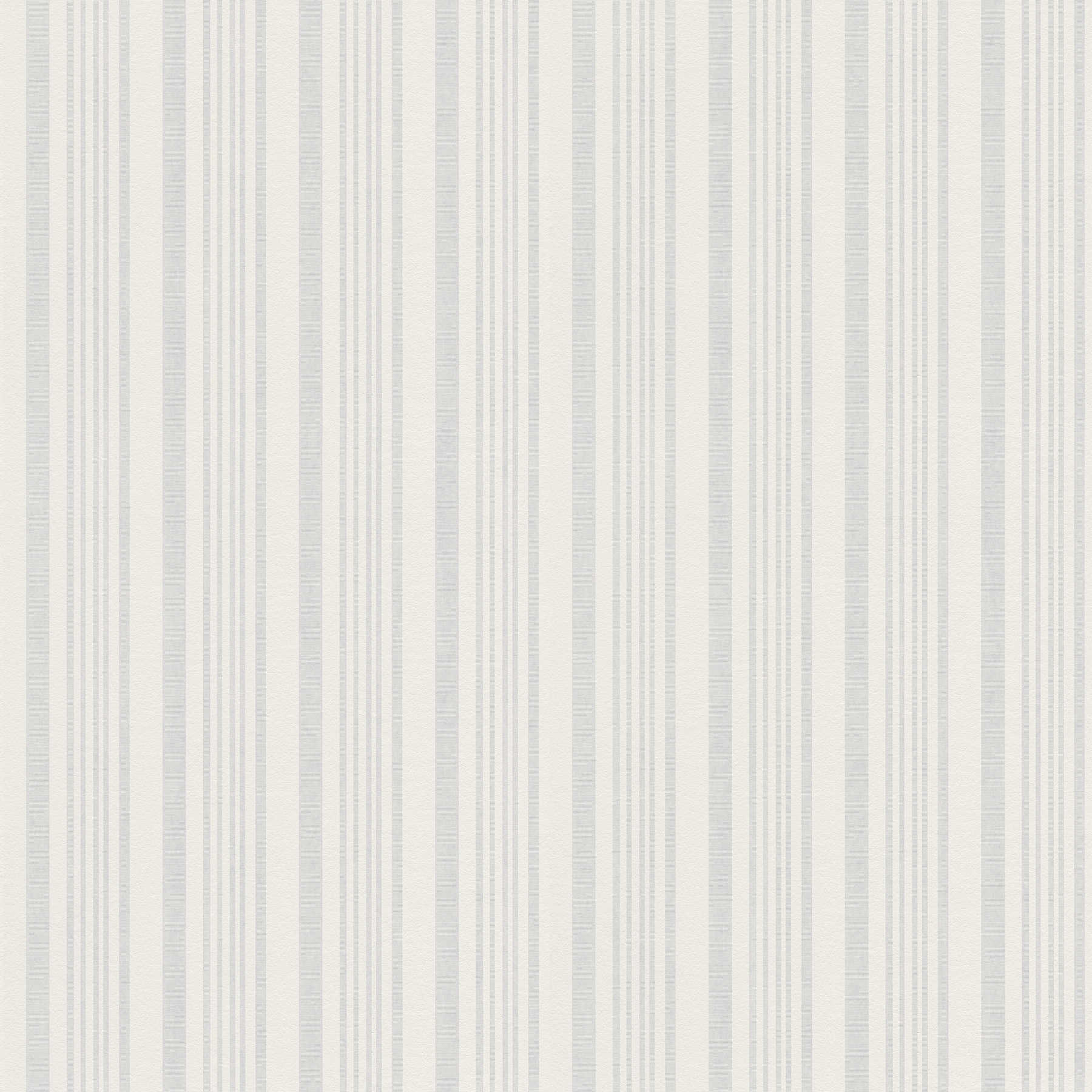         Overschilderbaar vliesbehang met lijnenspel & textuureffect - wit
    