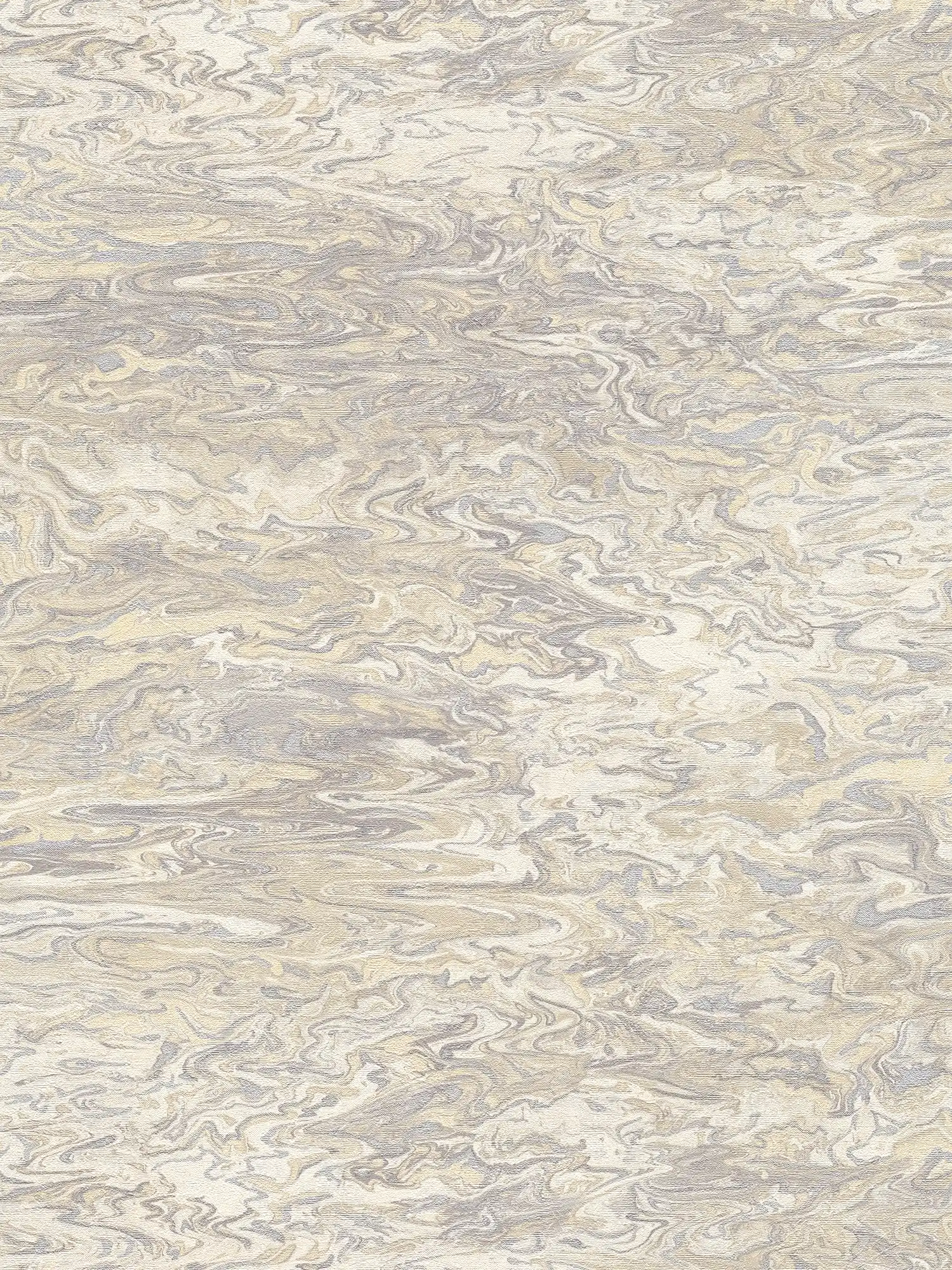         Marbled wallpaper Marble Paper effect - white, beige, cream
    
