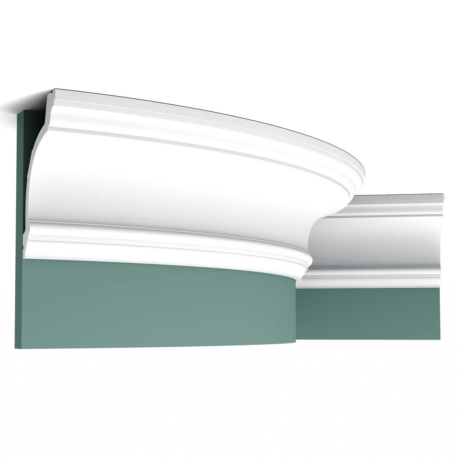         Classic stucco moulding Strasbourg - C217F
    