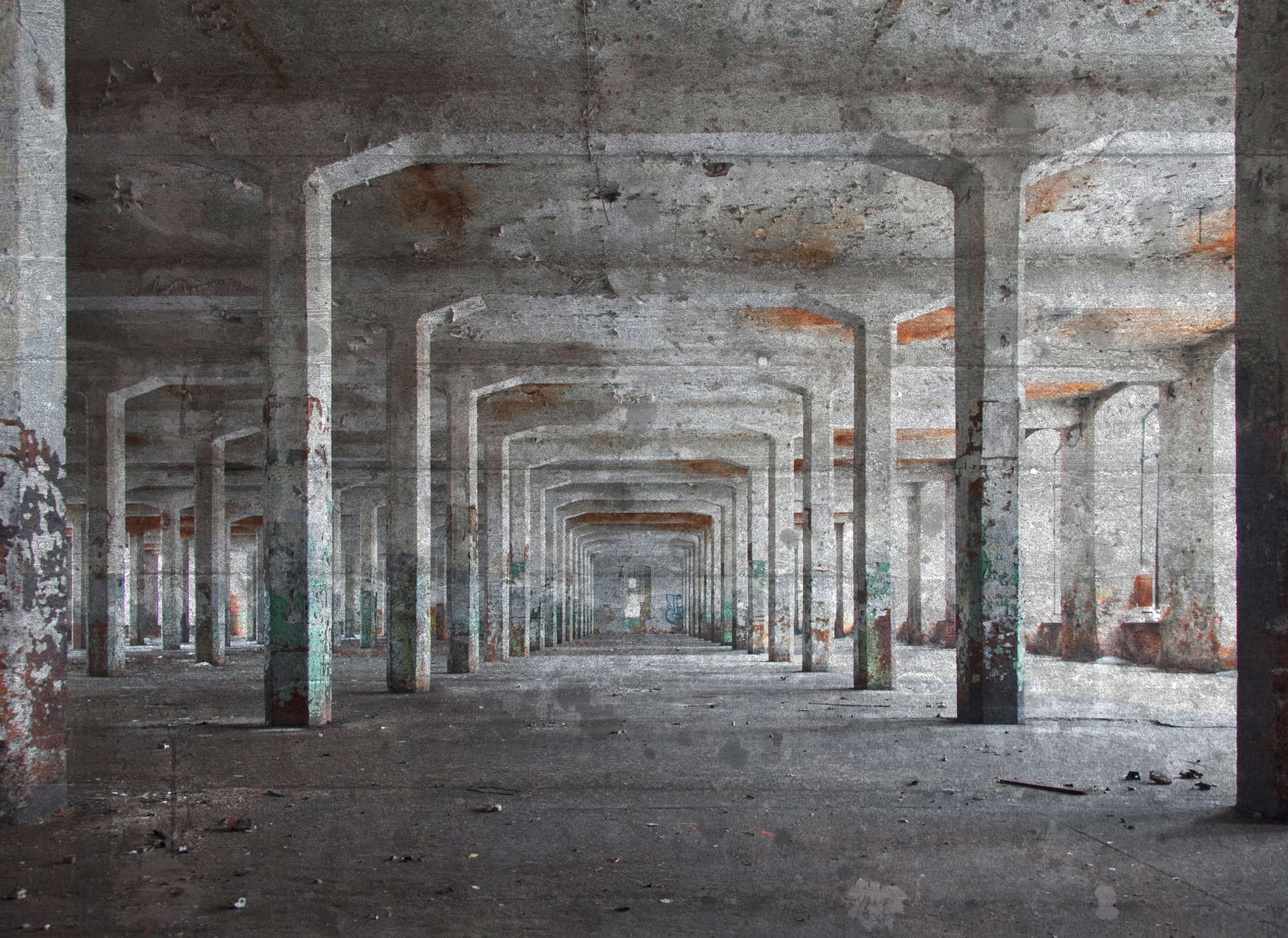 Architektur, Gebäude, Korridor, Drinnen