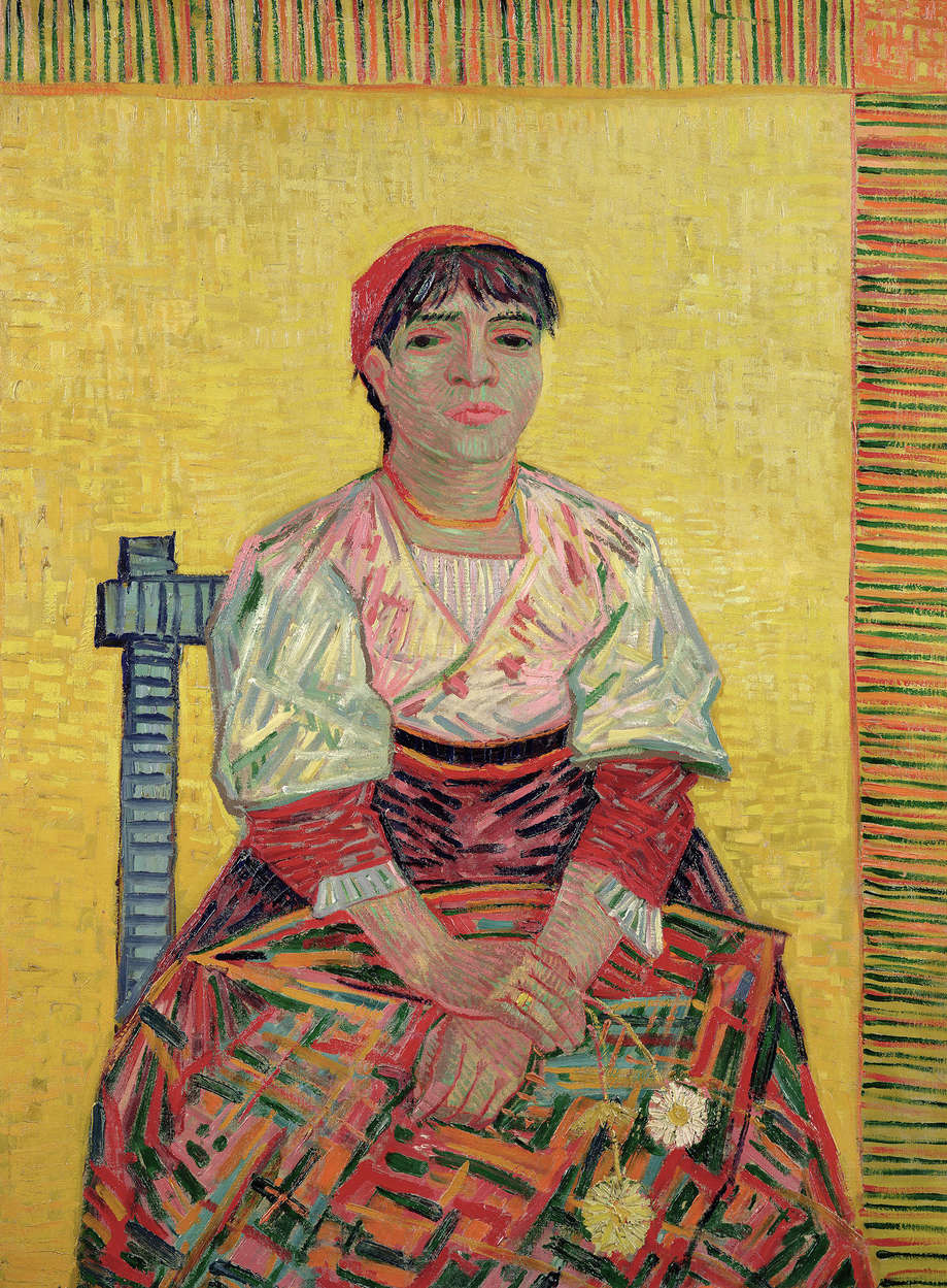             Fototapete 'Agostina Segatori' von Vincent van Gogh
        