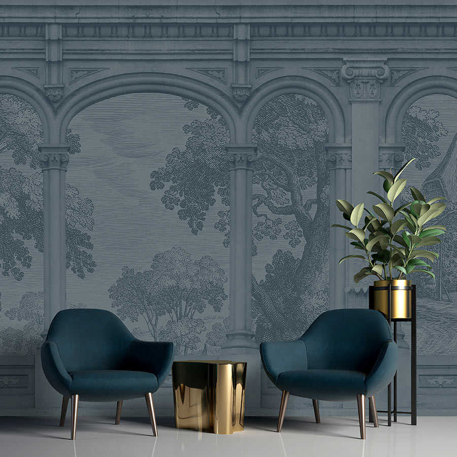 Innenarchitektur, Pflanze, Pflanze im Topf, Mauer, Mobiliar