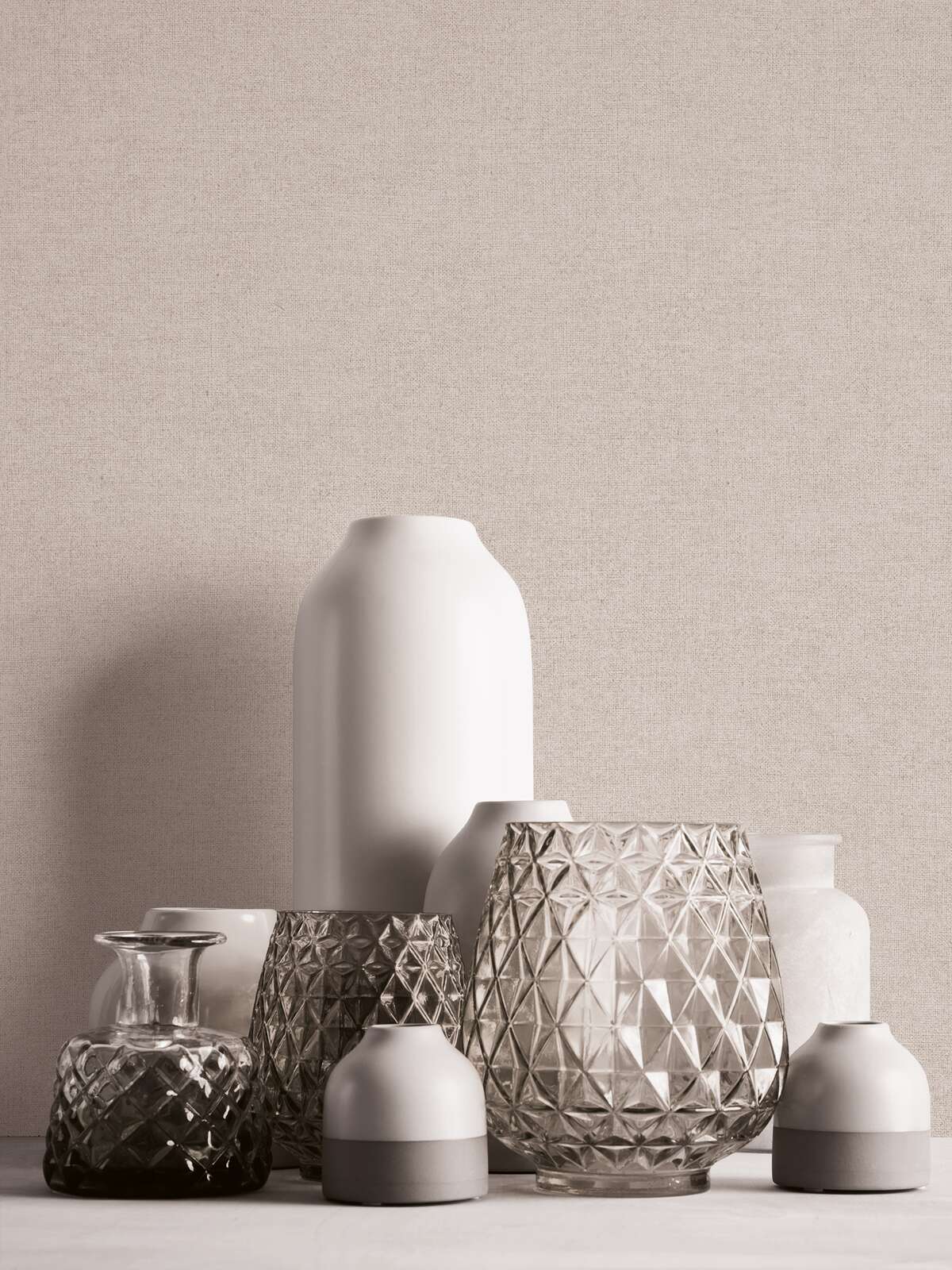 Vasen, Glasvase, Dekovase, Transparenter Schmuck, Kerzenhalter