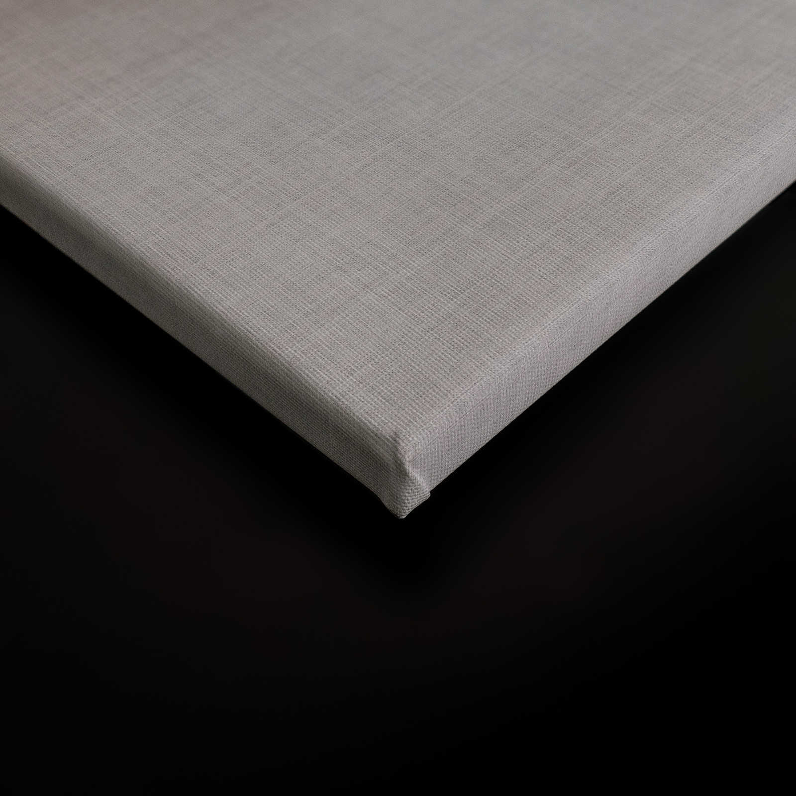             Daydream 2 - Leinwandbild in naturleinen Struktur mit Farbfleck im Aquarell Stil – 0,90 m x 0,60 m
        