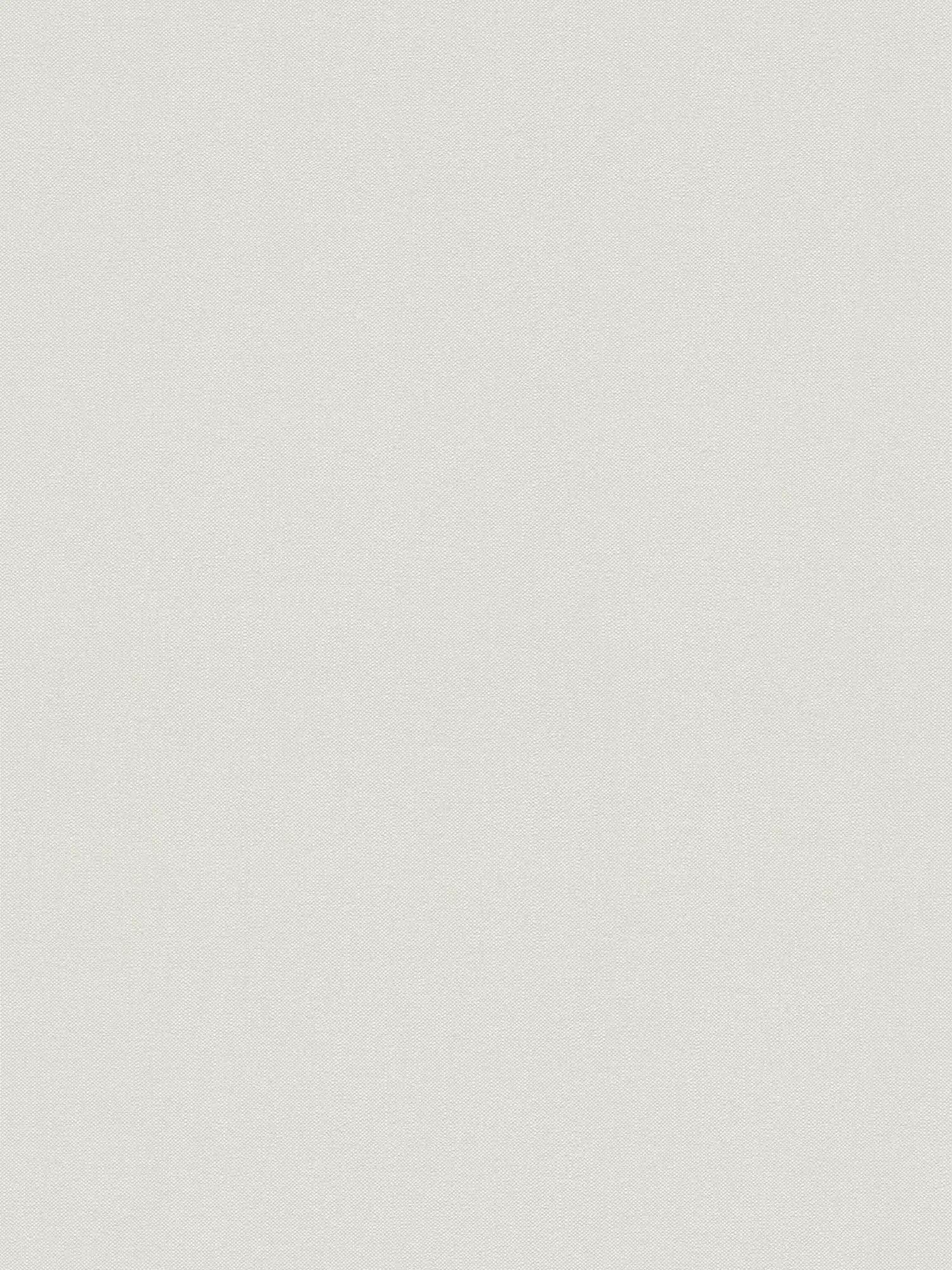         Papier peint crème-blanc avec structure textile, style maison de campagne
    