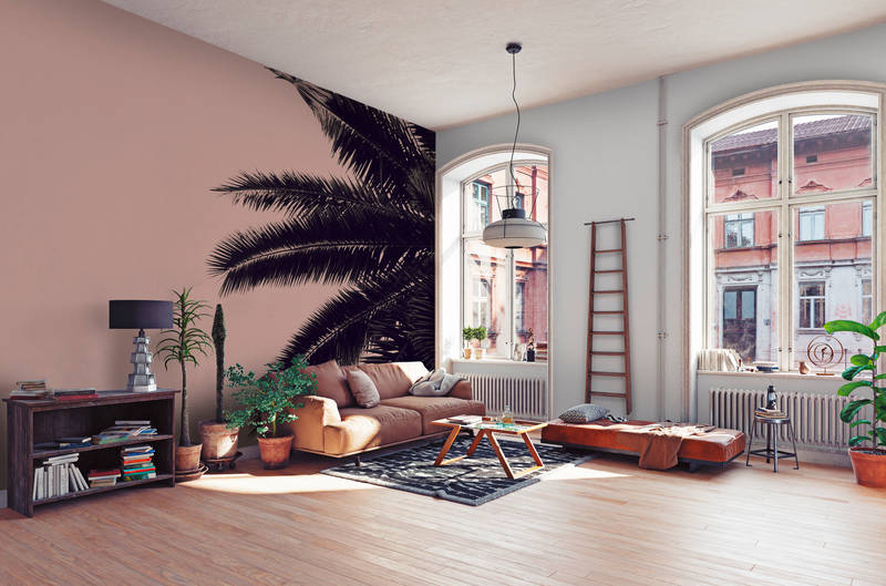 Wohnzimmer, Sofa, Pflanzen, Holzboden, Große Fenster
