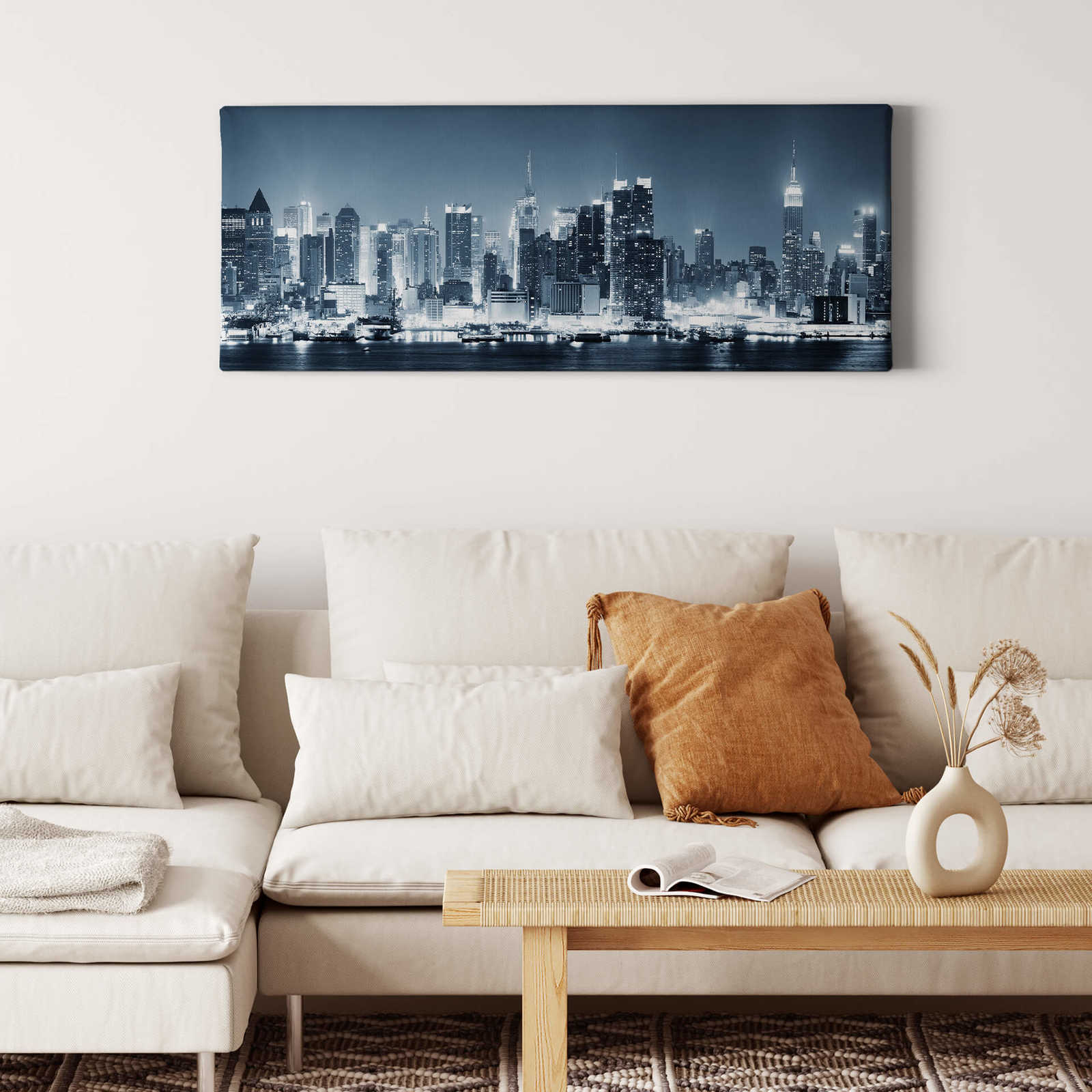 Tableau XXL Skyline New York - Forex Ou Toile, Jusqu'à 3 M De Large - Design Moderne