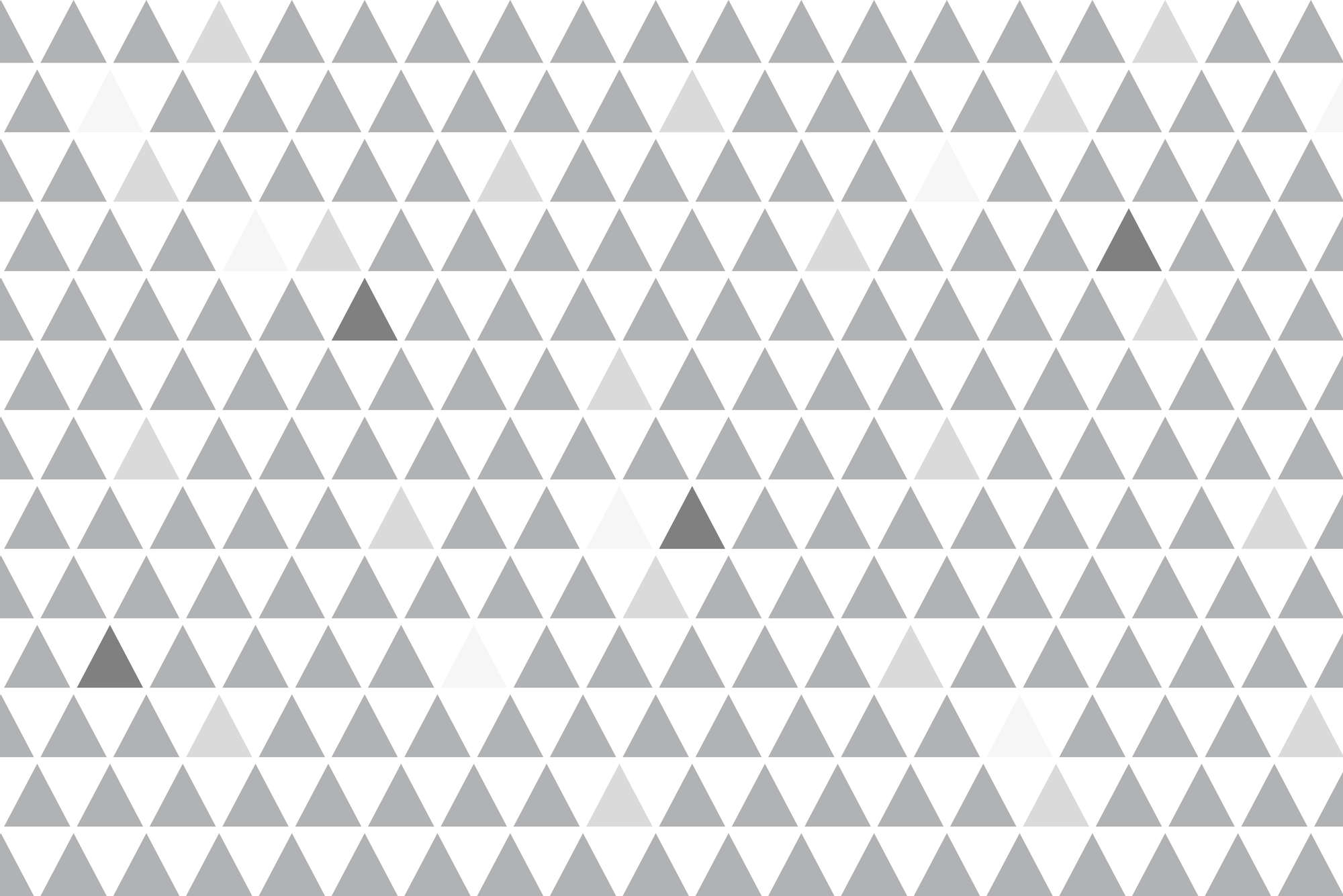 Triangle Pattern, Graue Dreiecke, Geometrisches Muster, Dreiecksfliesen, Monochrom Muster