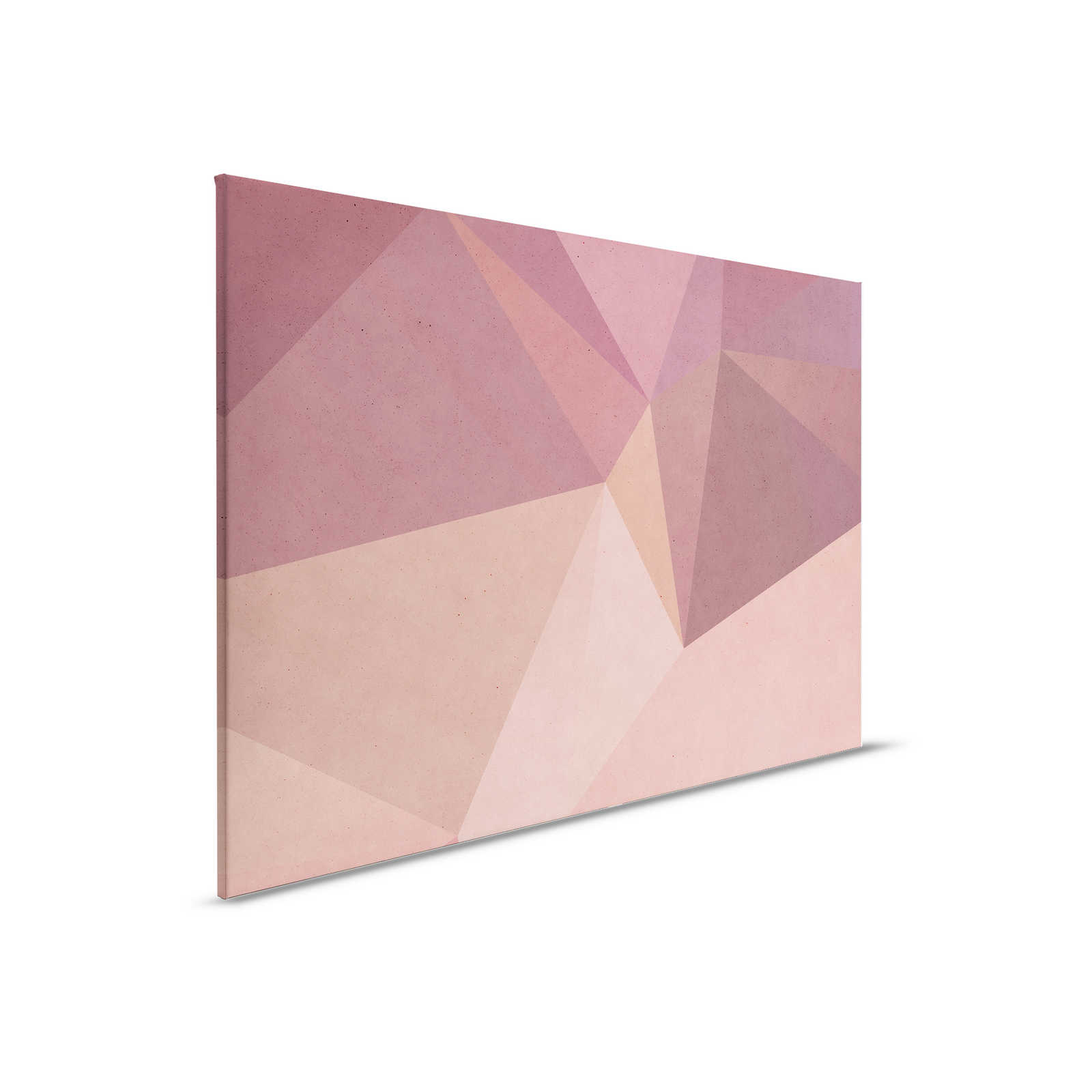         Canvas painting 3D optics geometric | orange, purple - 0.90 m x 0.60 m
    