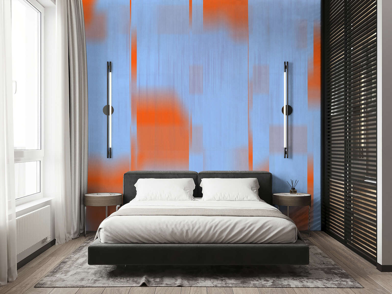 Drinnen, Innenarchitektur, Inneneinrichtung, Schlafzimmer, Mobiliar