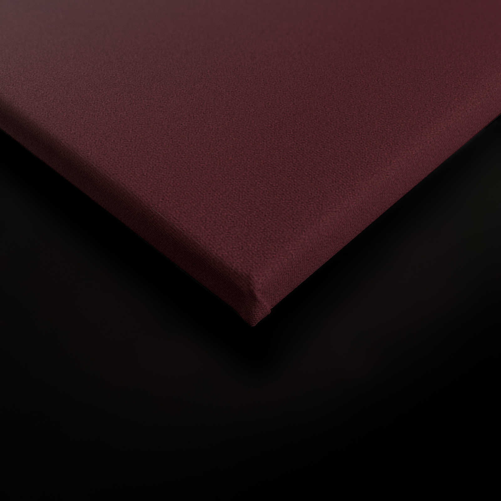             Colour Studio 3 - Ombre Leinwandbild Hellblau & Weinrot mit Farbverlauf – 0,90 m x 0,60 m
        