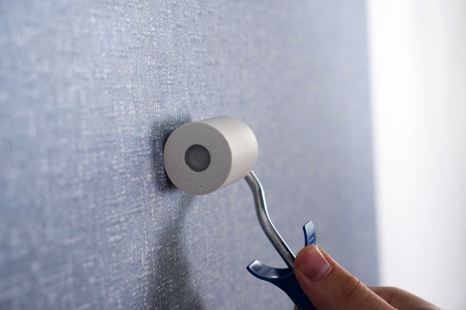             Andrückroller 4,5cm aus Kunststoff mit PU-Saumrolle
        