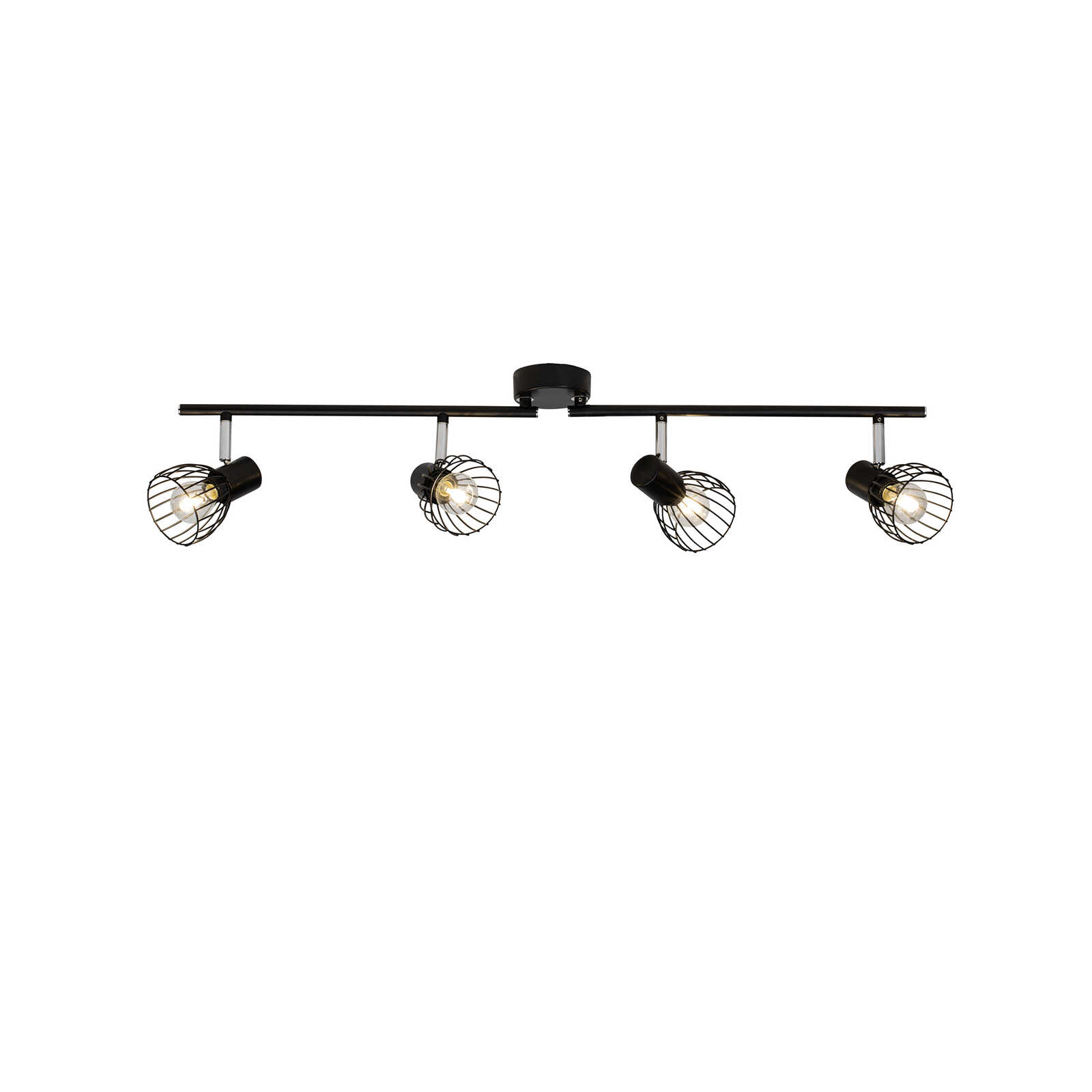         Metal ceiling light - Bruno - Black
    