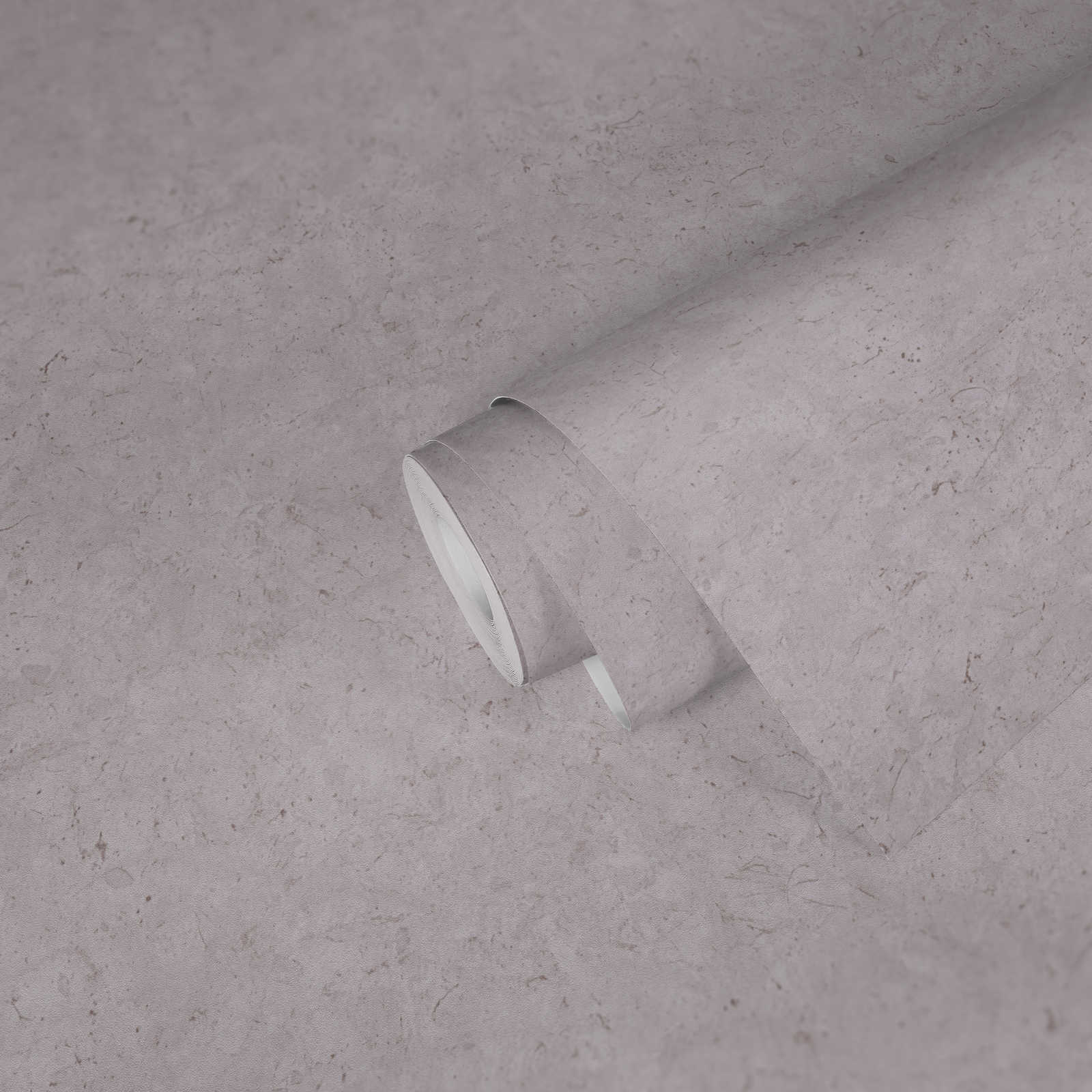             Einfarbige Vliestapete mit Betonoptik – Grau
        