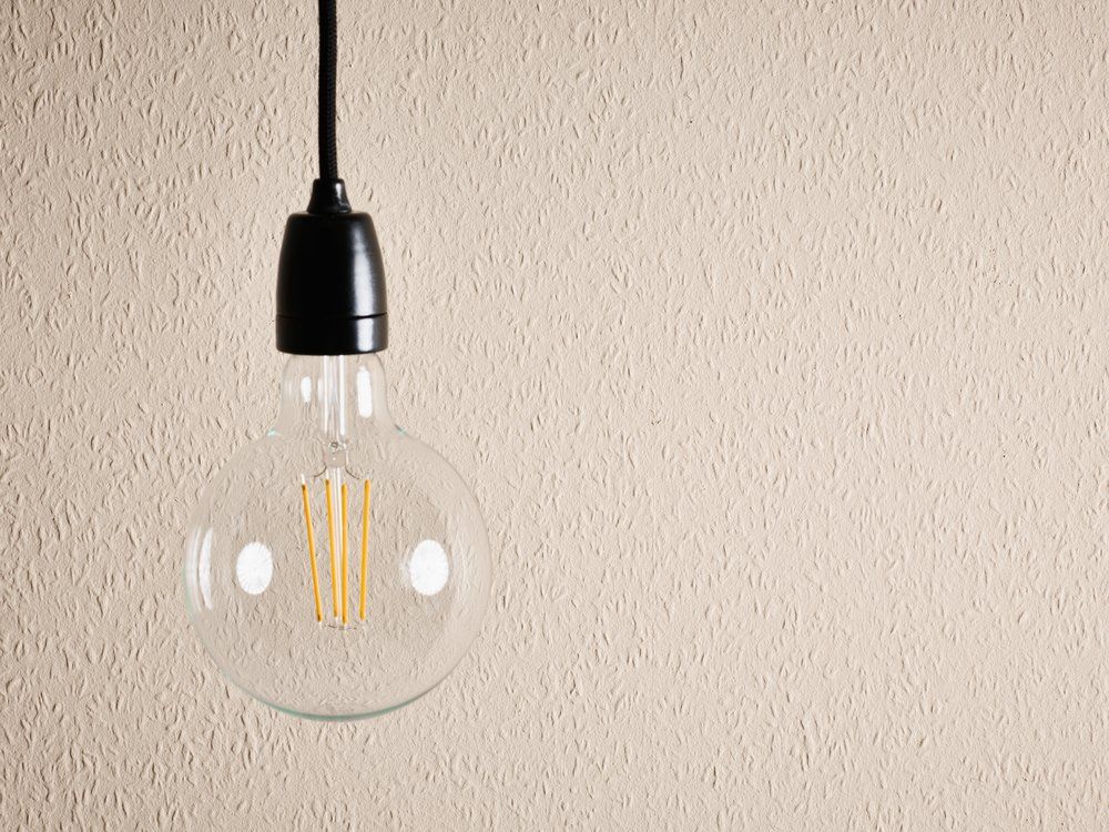 Woodchip wallpaper detail view