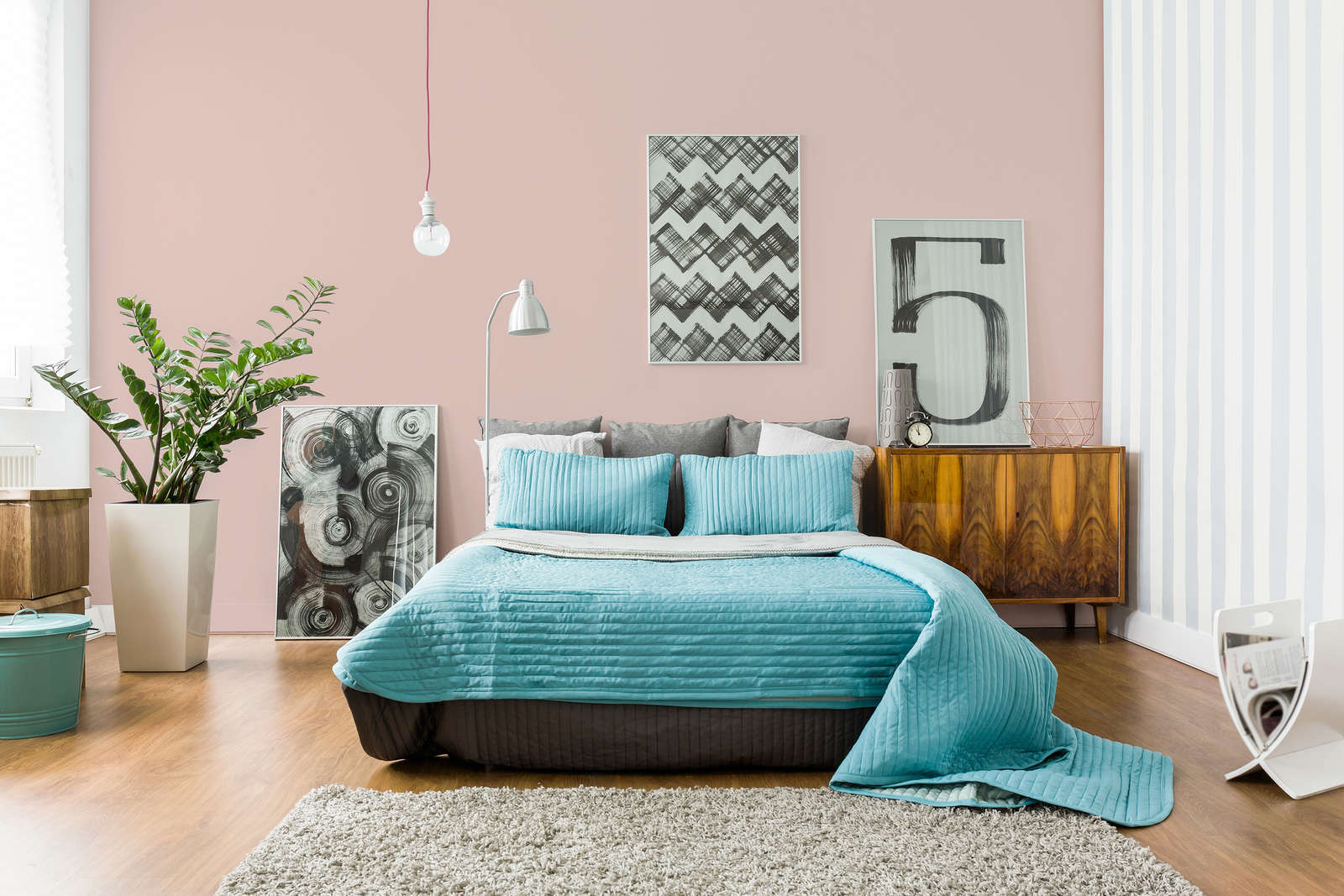             Premium Wandfarbe wohnliches Altrosa »Luxury Lipstick« NW1001 – 1 Liter
        