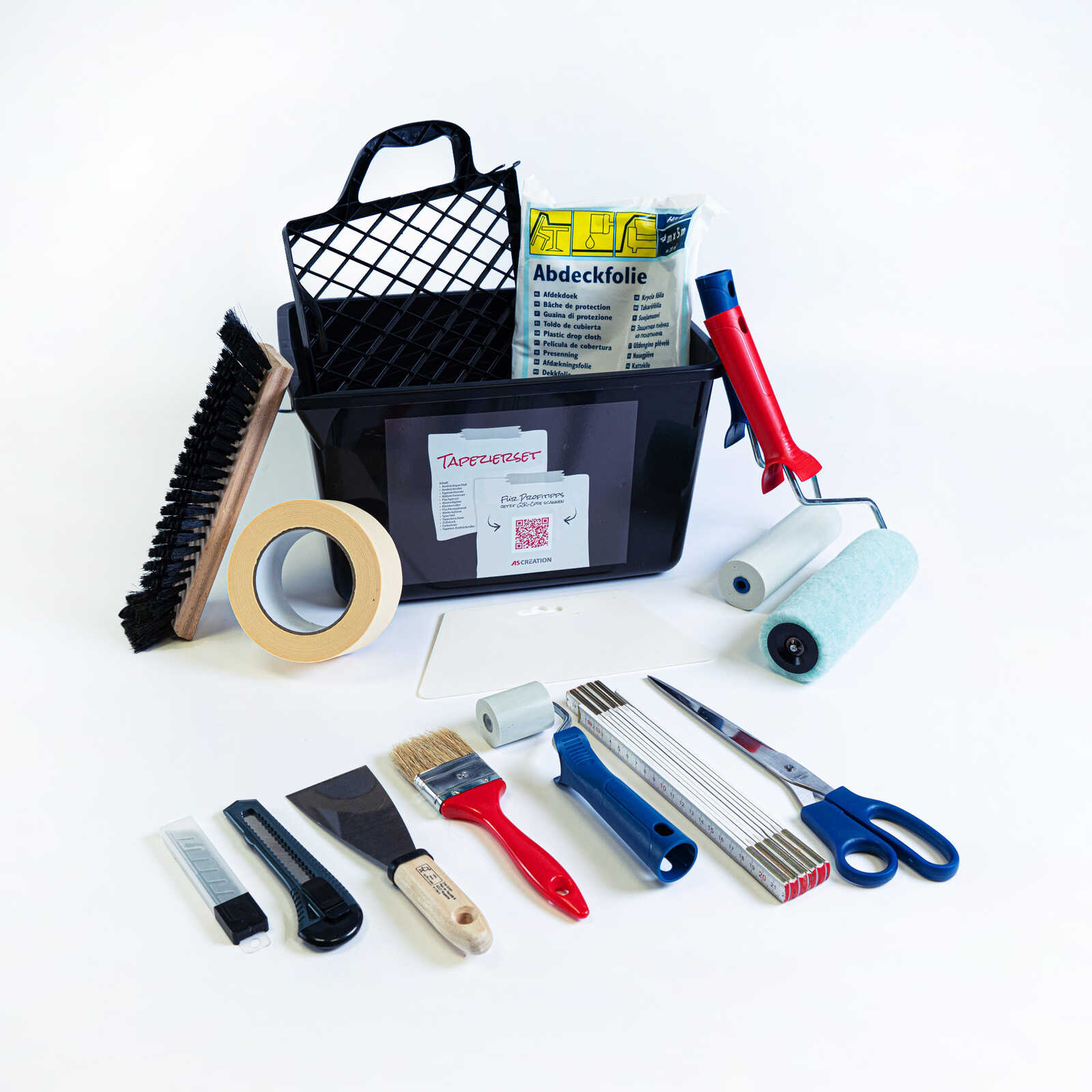         Tapezierset mit umfangreichen Zubehör
    