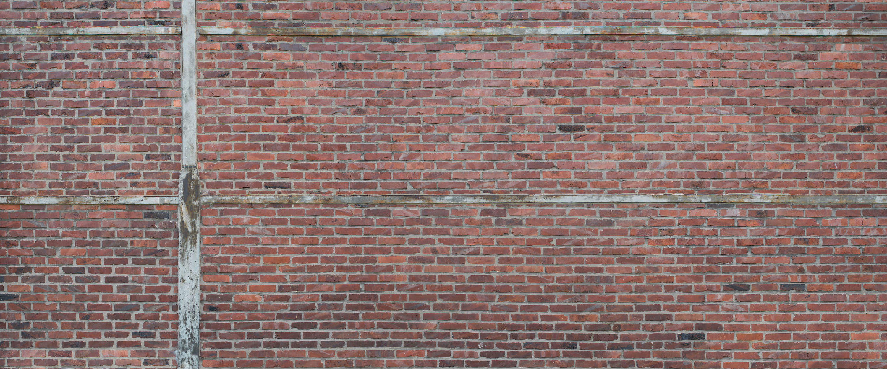             3D Tapete in Vliesoptik – Klassische Backsteinwand im Urban Style – Rot, Braun
        