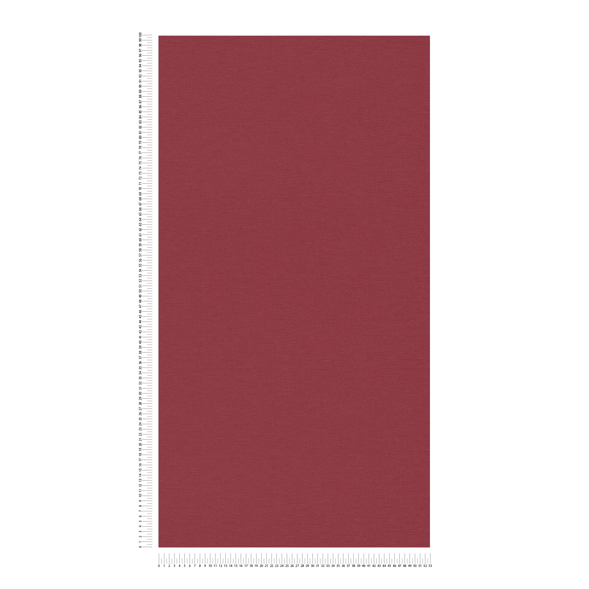             Unitapete in Textil-Optik – Rot
        