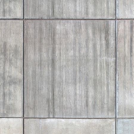         Betonplatten Fototapete mit Bretterschalung und Holzmaserung
    