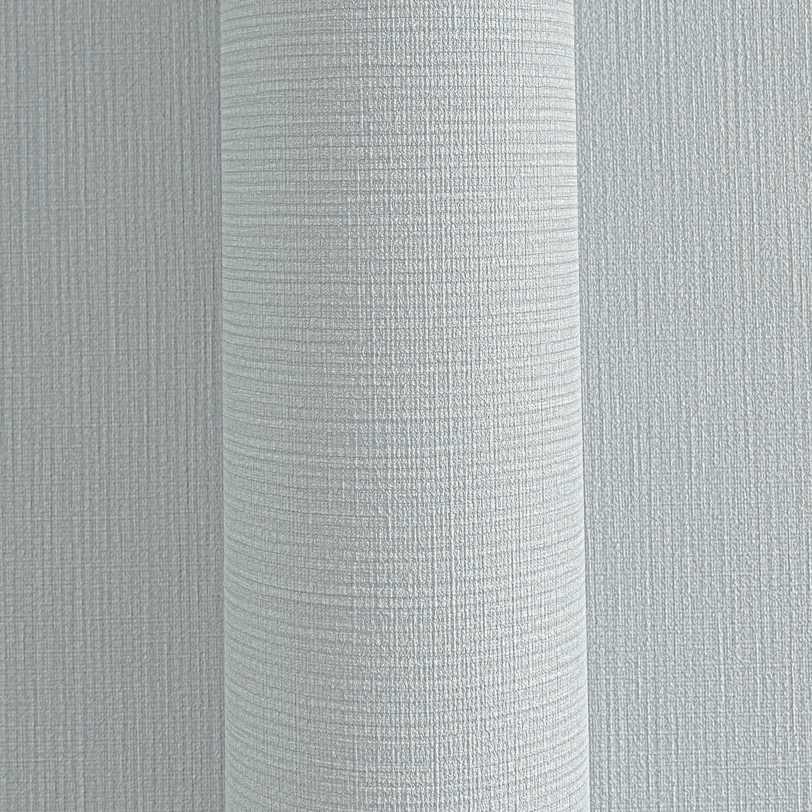             Unifarbende Vliestapete im Textil-Look von MICHALSKY – Grau, Blau
        