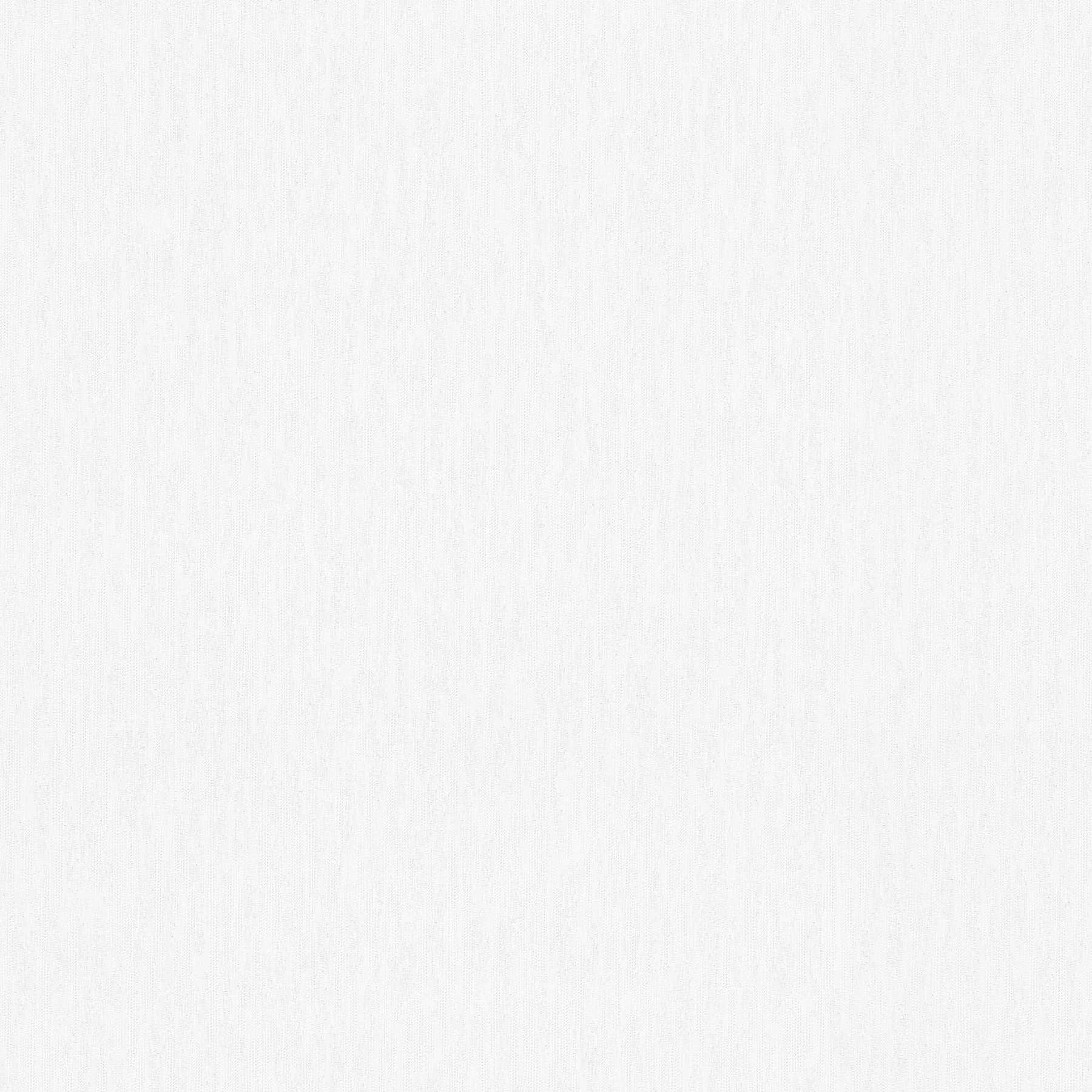         Non-woven wallpaper with fine textured pattern paintable - white
    