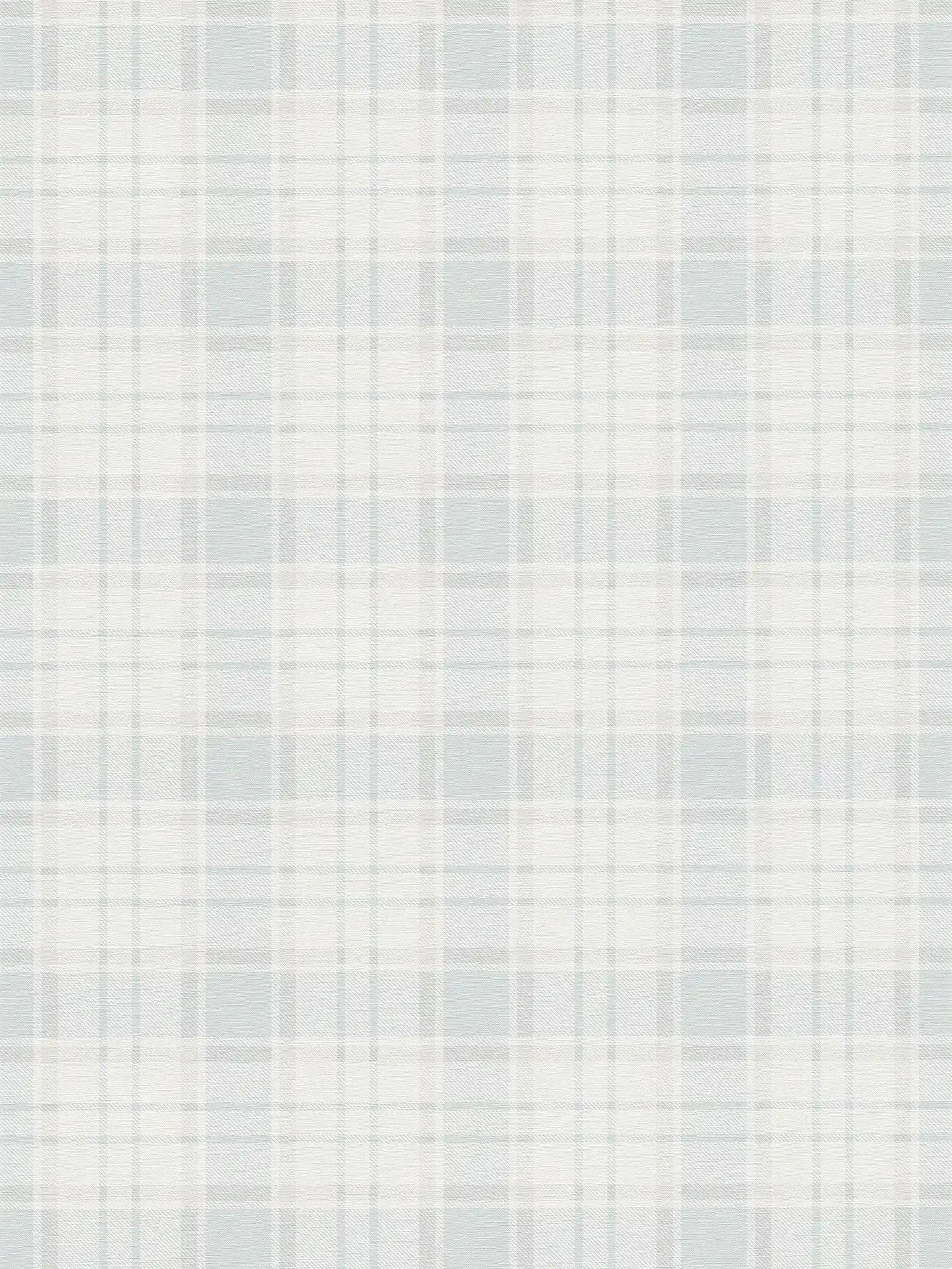         Non-woven wallpaper country style chequered - pink, white
    