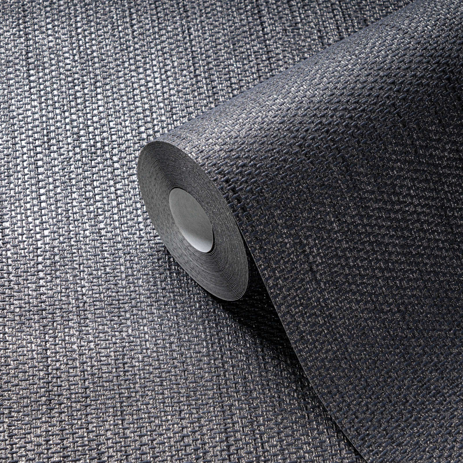 black linen wallpaper