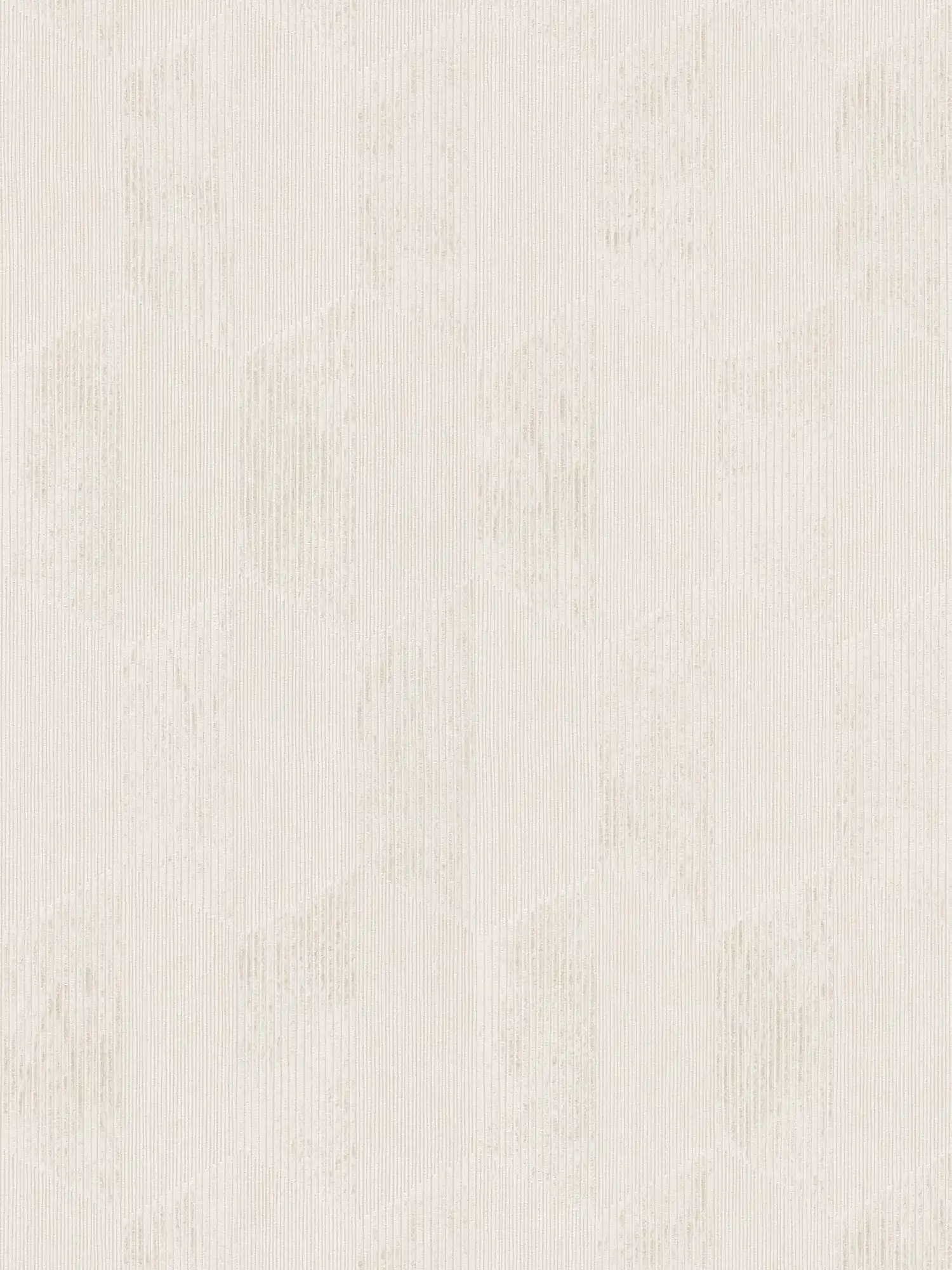         Papier peint Motif 3D avec design graphique à facettes - beige, crème
    