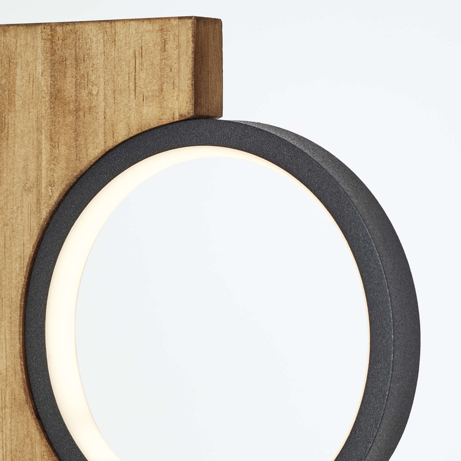 Tischleuchte aus Holz - Elena 2 – Braun