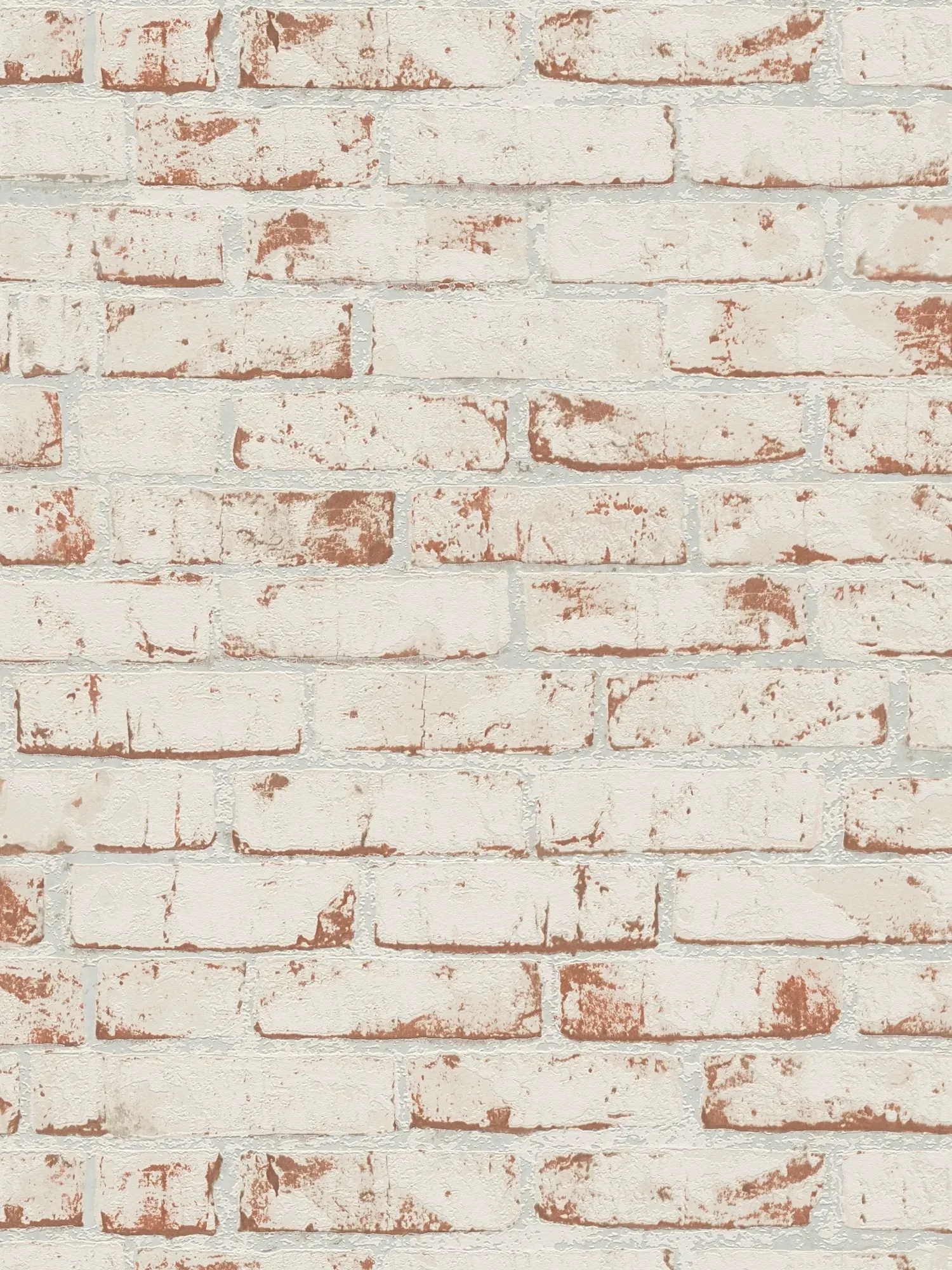         Steinoptiktapete mit rustikaler Ziegelwand & 3D-Effekt – Rot, Braun, Beige
    