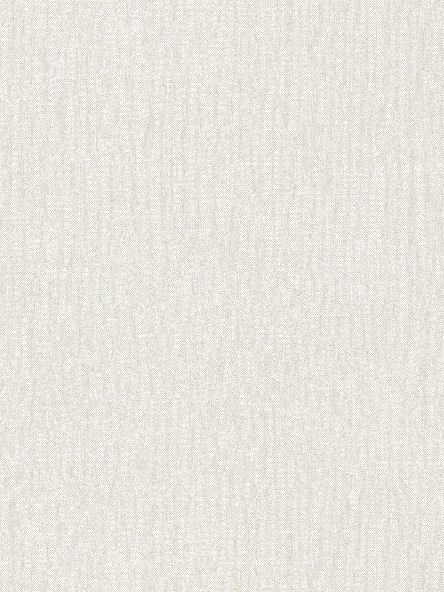         Plain non-woven wallpaper with a subtle texture and matt surface - cream, beige
    