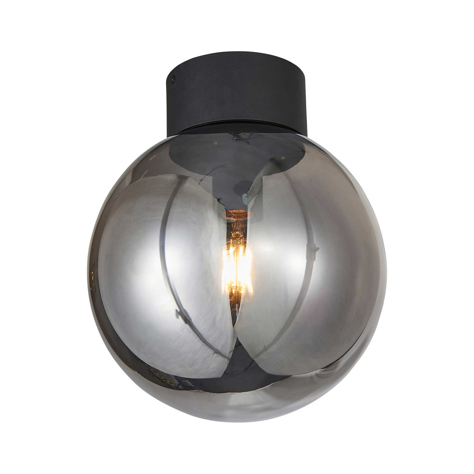         Glazen plafondlamp - Anna 1 - Grijs
    