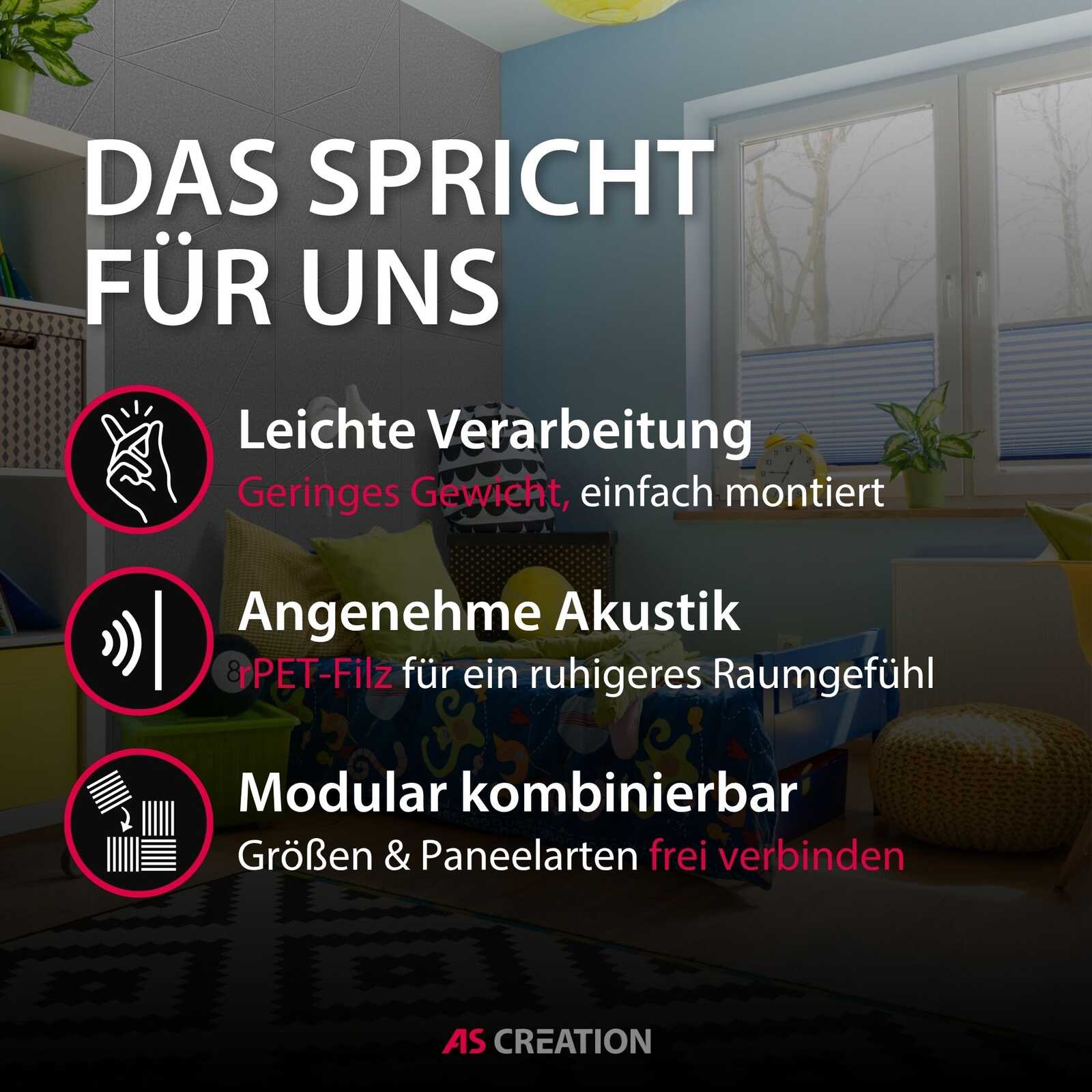 Kinderzimmer, Küche, Akustik, Modular, Möbel
