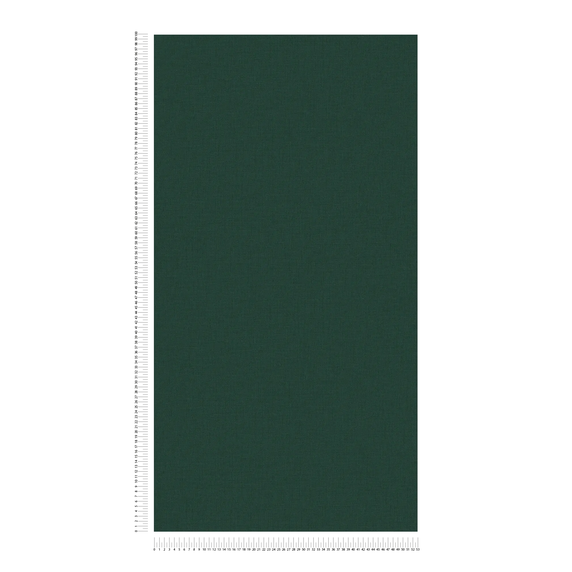             Fir green non-woven wallpaper with textile texture - green
        