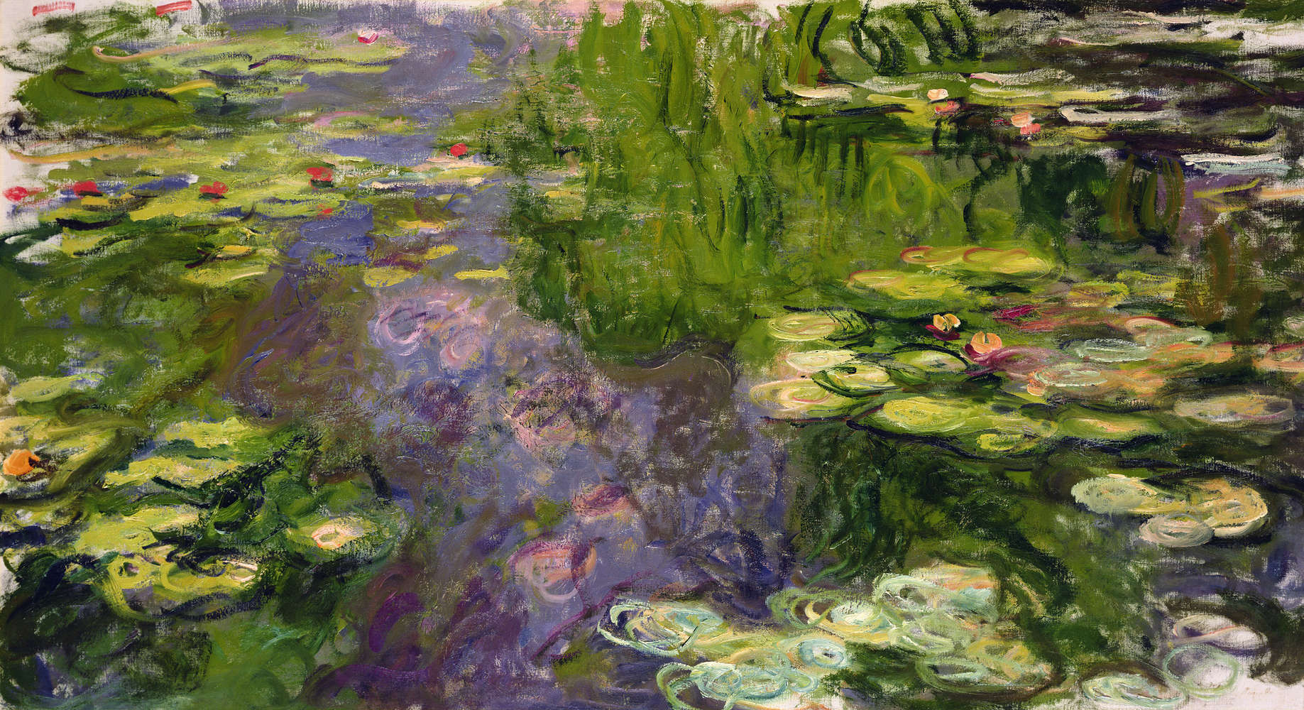            Fototapete 'Seerosen' von Claude Monet
        