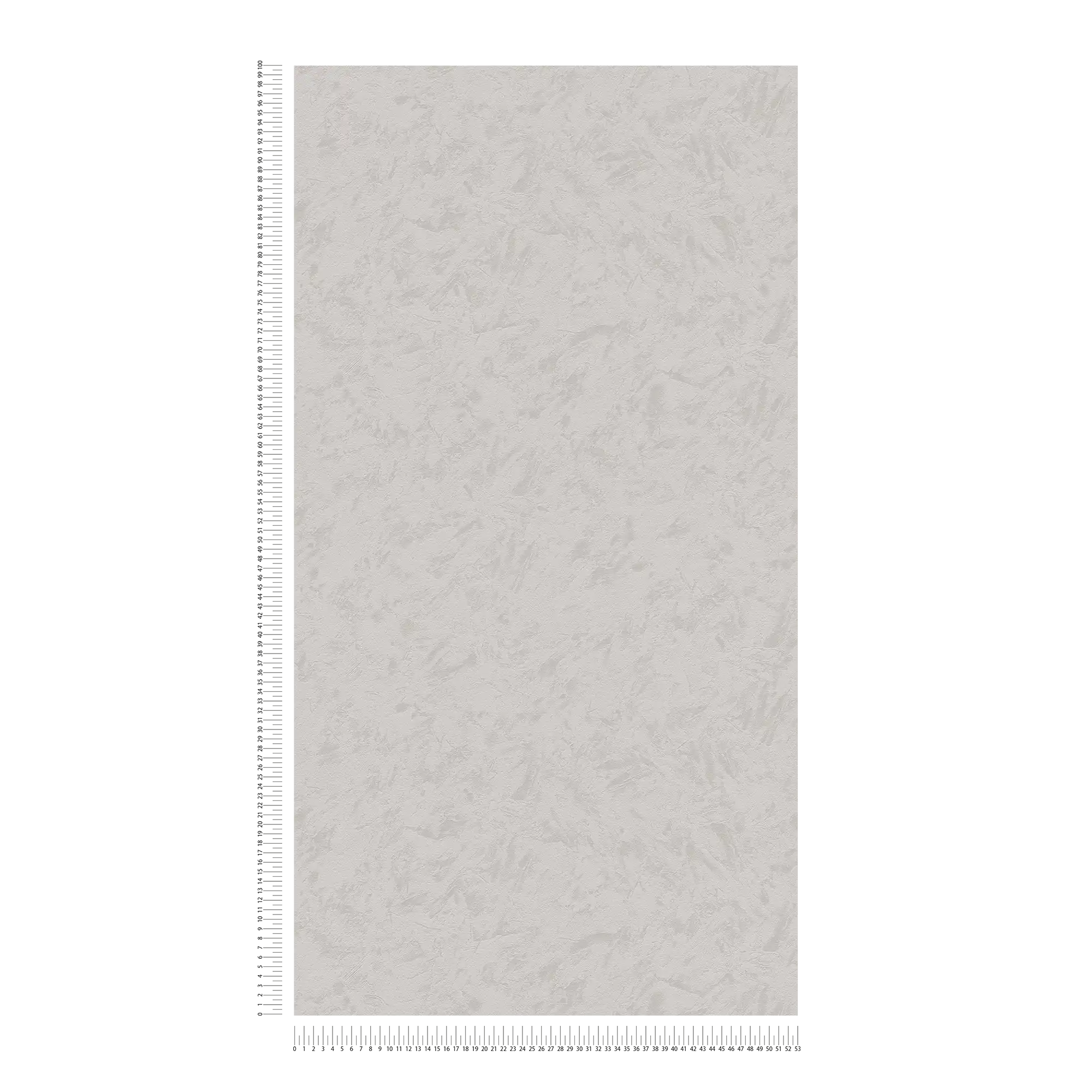             Einfarbige Tapete mit Wischputz-Optik – Beige, Braun
        