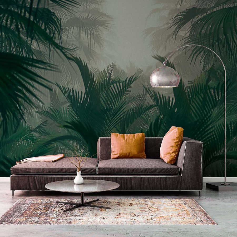 sofa, couсh, wohnzimmer, orangenkissen, -stehlampe