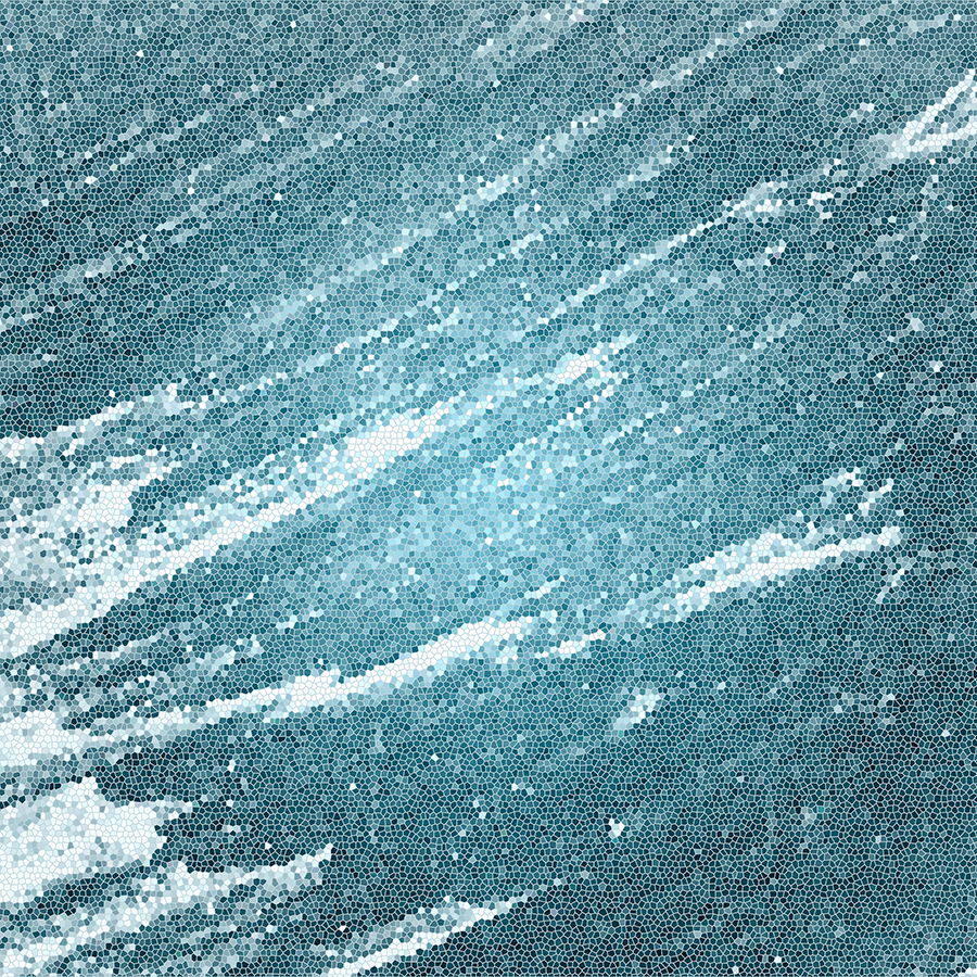         Smooth photo wallpaper "Washed out blue tones" - Artistic texture for modern rooms - Blue, Grey
    