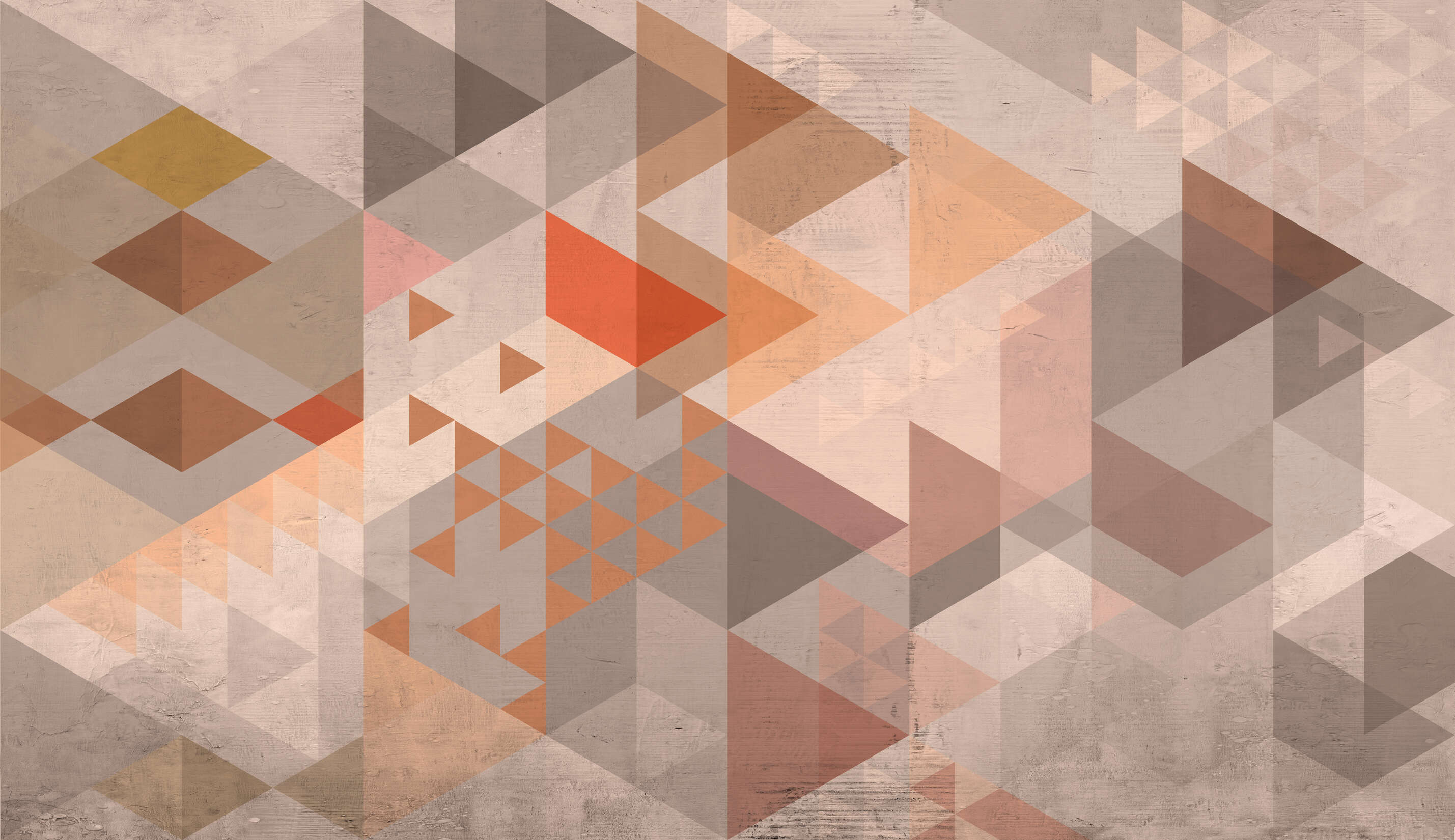geometrische muster, abstract, triangle, musternde farben, sandton/creme Töne