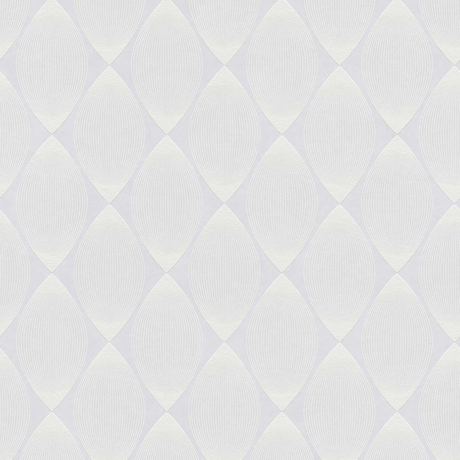         Overschilderbaar vliesbehang met ruitpatroon - Overschilderbaar
    