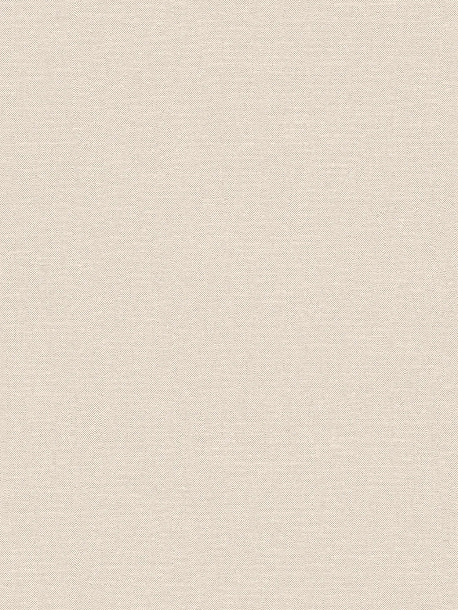 Uni Vliestapete mit Textureffekt – Creme, Weiß