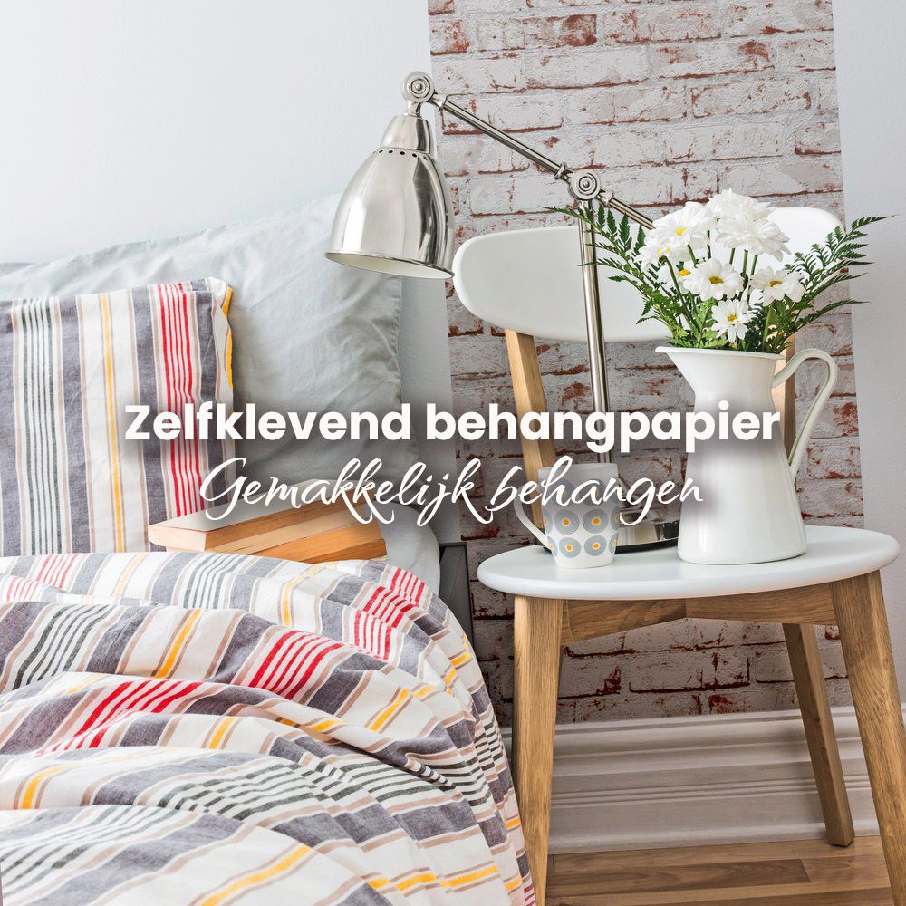 Zelfklevend behangpapier Gemakkelijk behangen