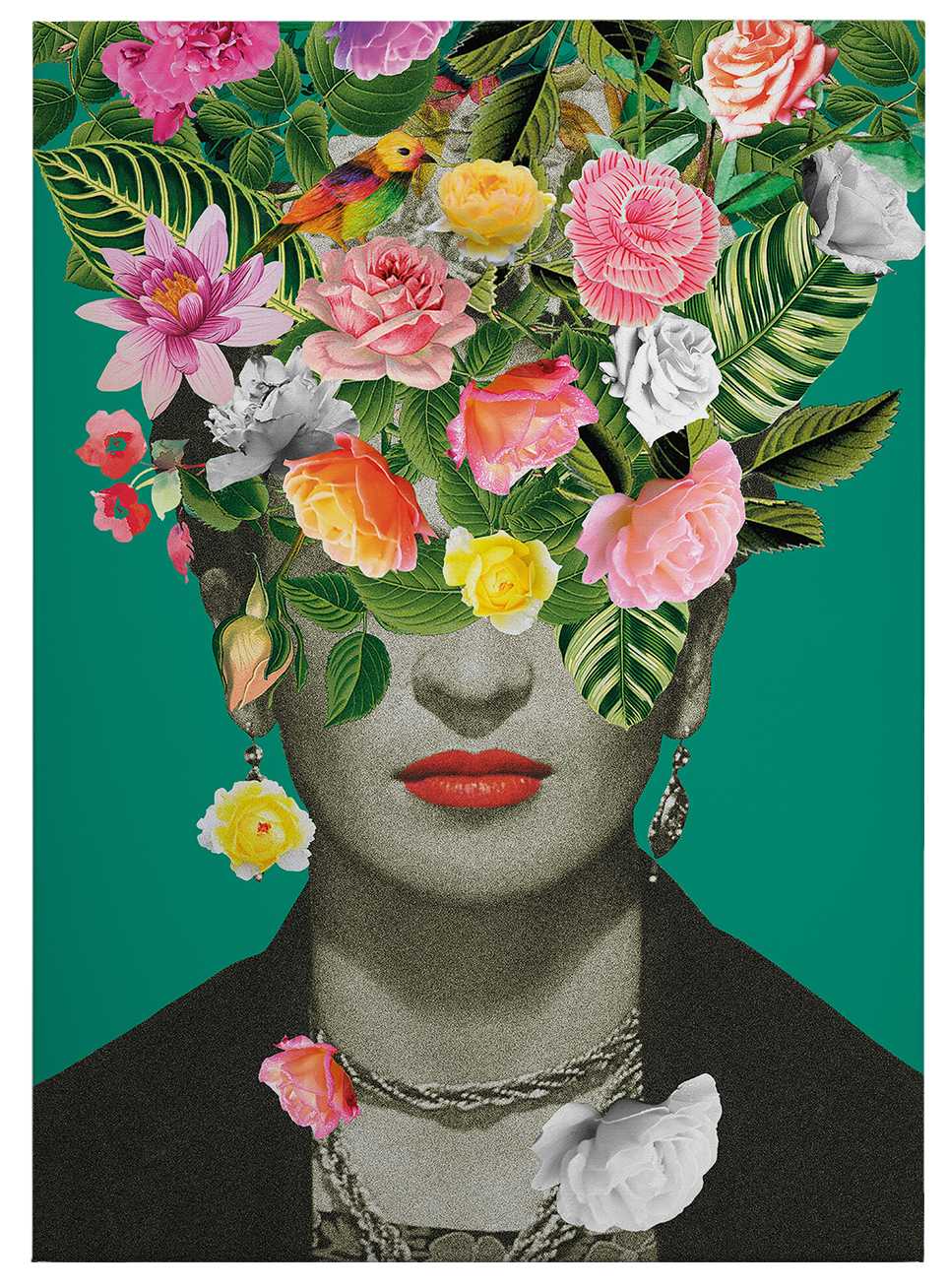             Tableau sur toile 'Frieda Blumig' de Feldmann - 0,50 m x 0,70 m
        