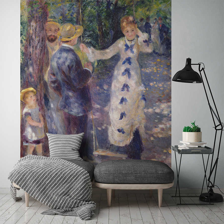Impressionismus, Moderne Wandkunst, Reliefbild, Paar Tanz, Kinderfigur