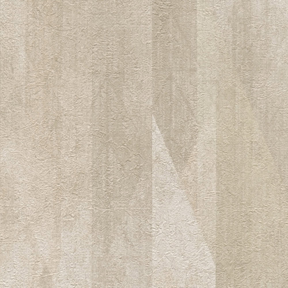 Vliestapete mit grafischen Rautendesign – Beige, Braun
