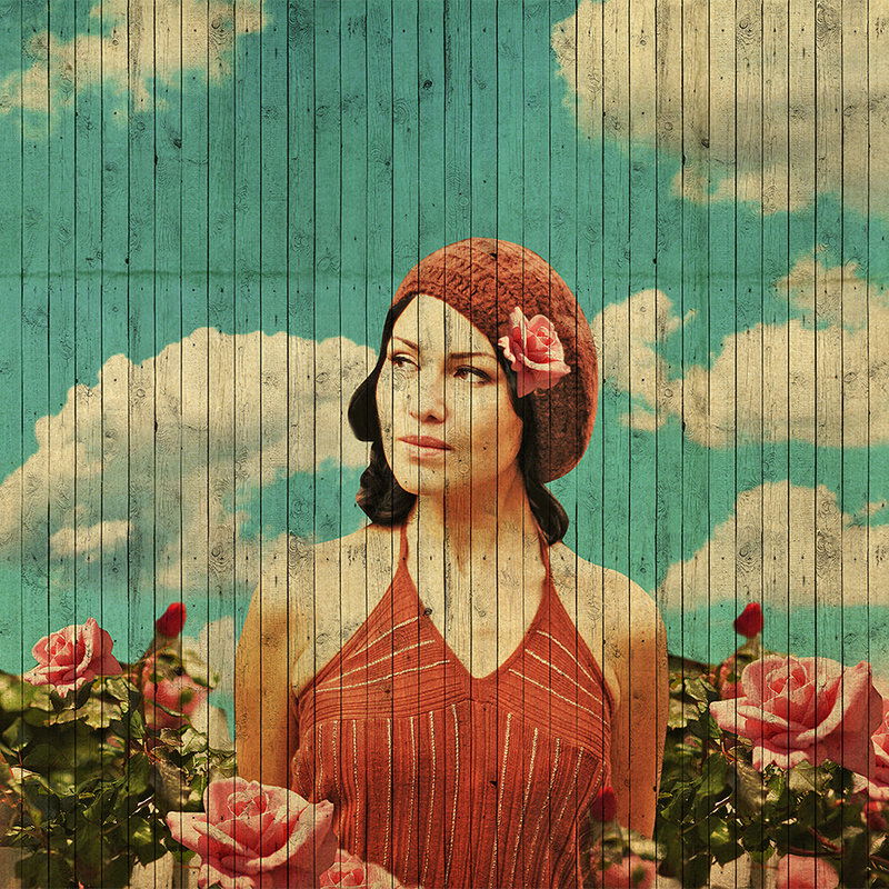 Blume, Rose, Hut, Mütze, Blumenstrauß