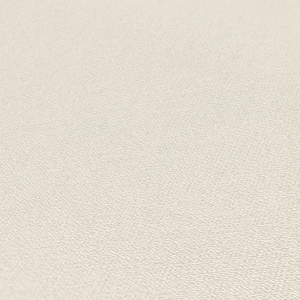             Leinenoptiktapete einfarbig PVC-frei – Beige
        