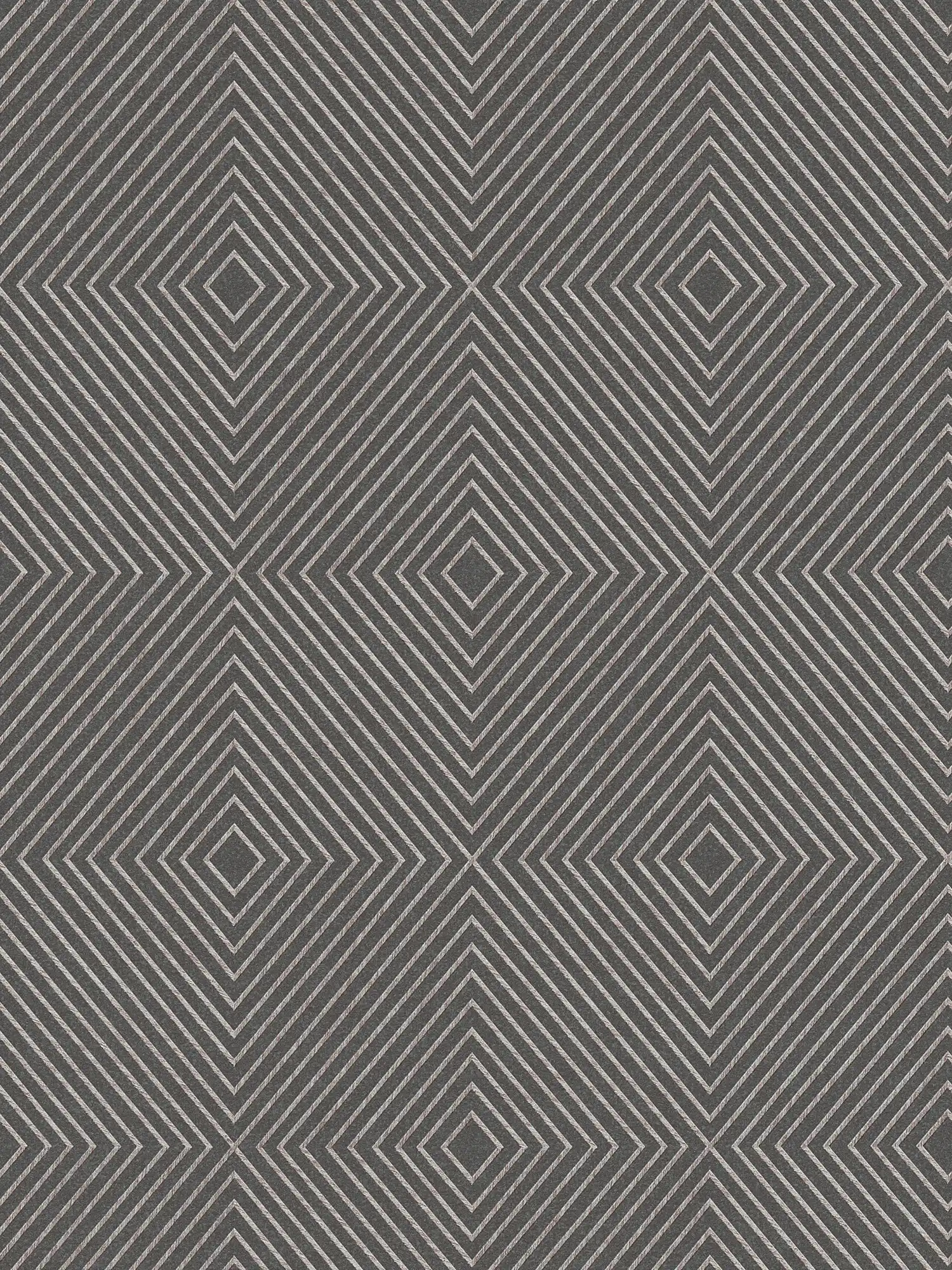         Papier peint design graphique, style scandinave - gris, argenté
    